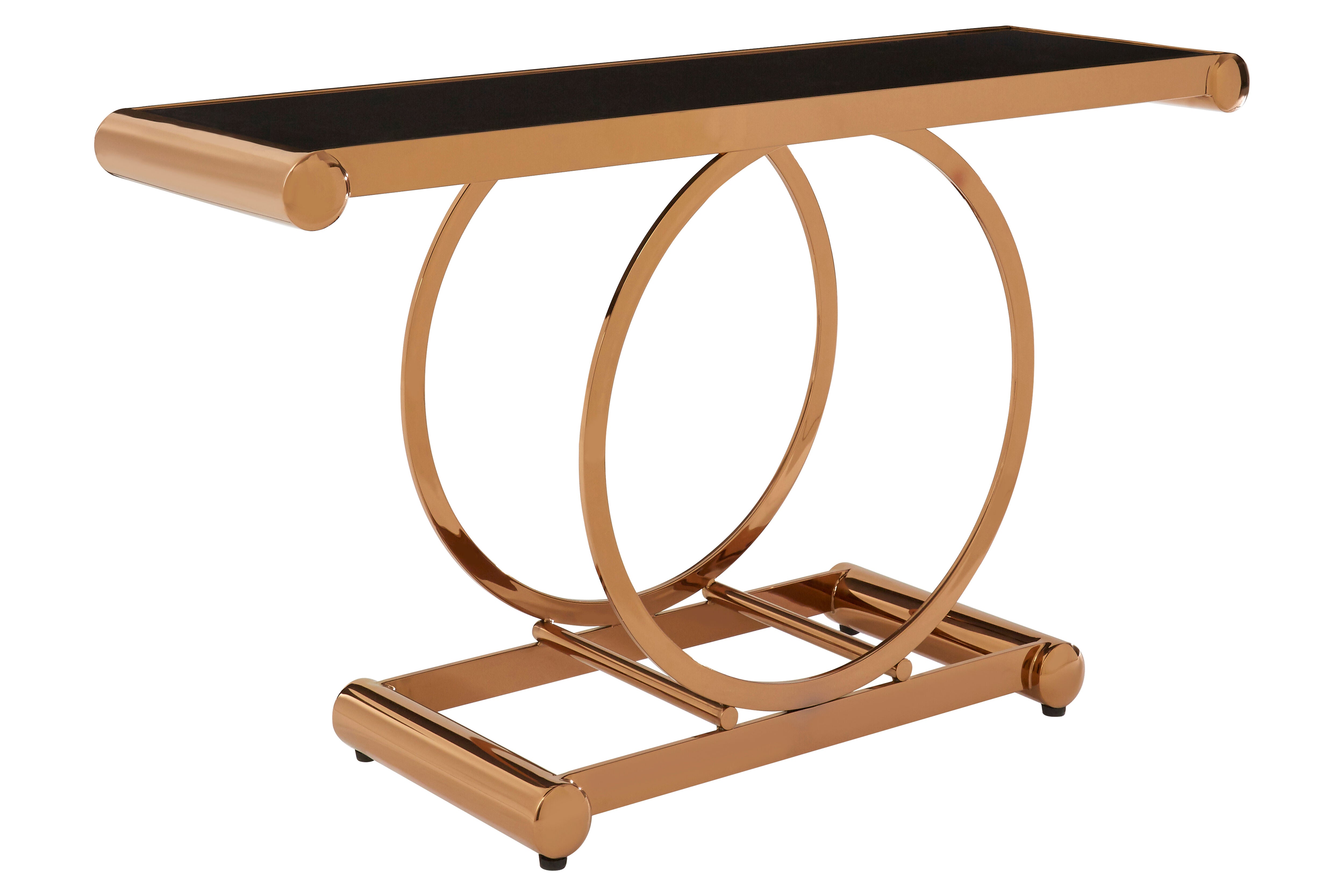 Rose Gold Console Table