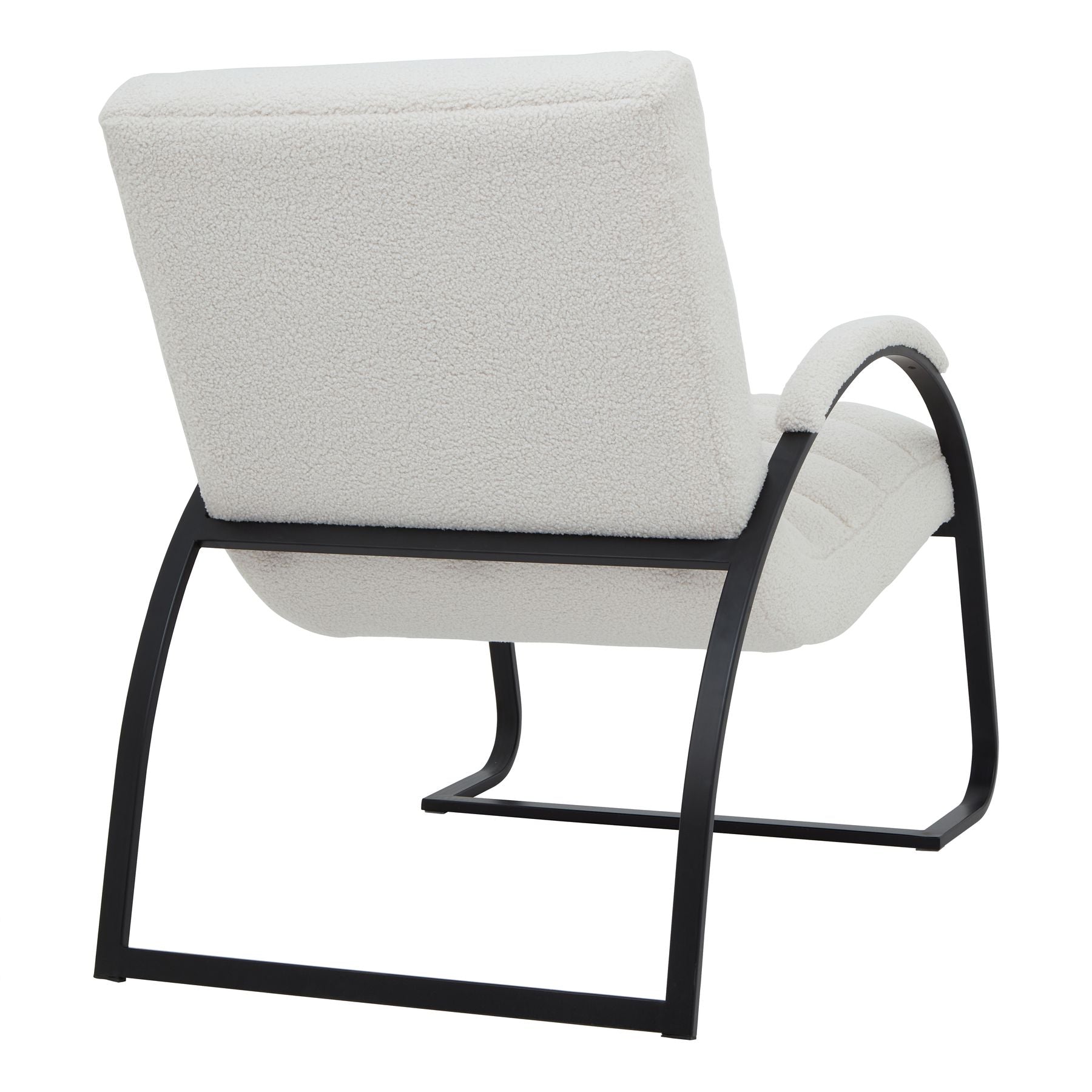Libby Cream Boucle Armchair