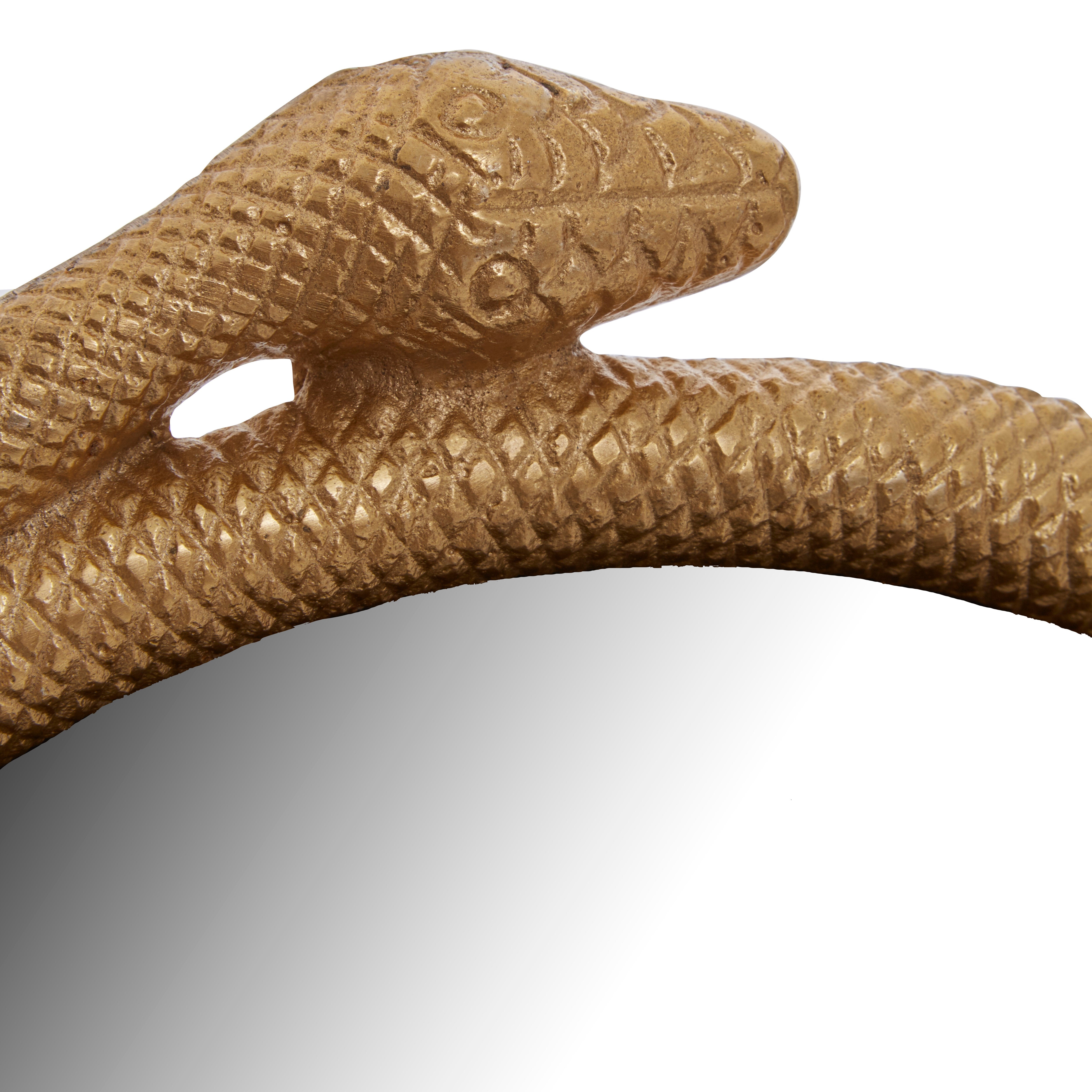 Gold Snake Mirror