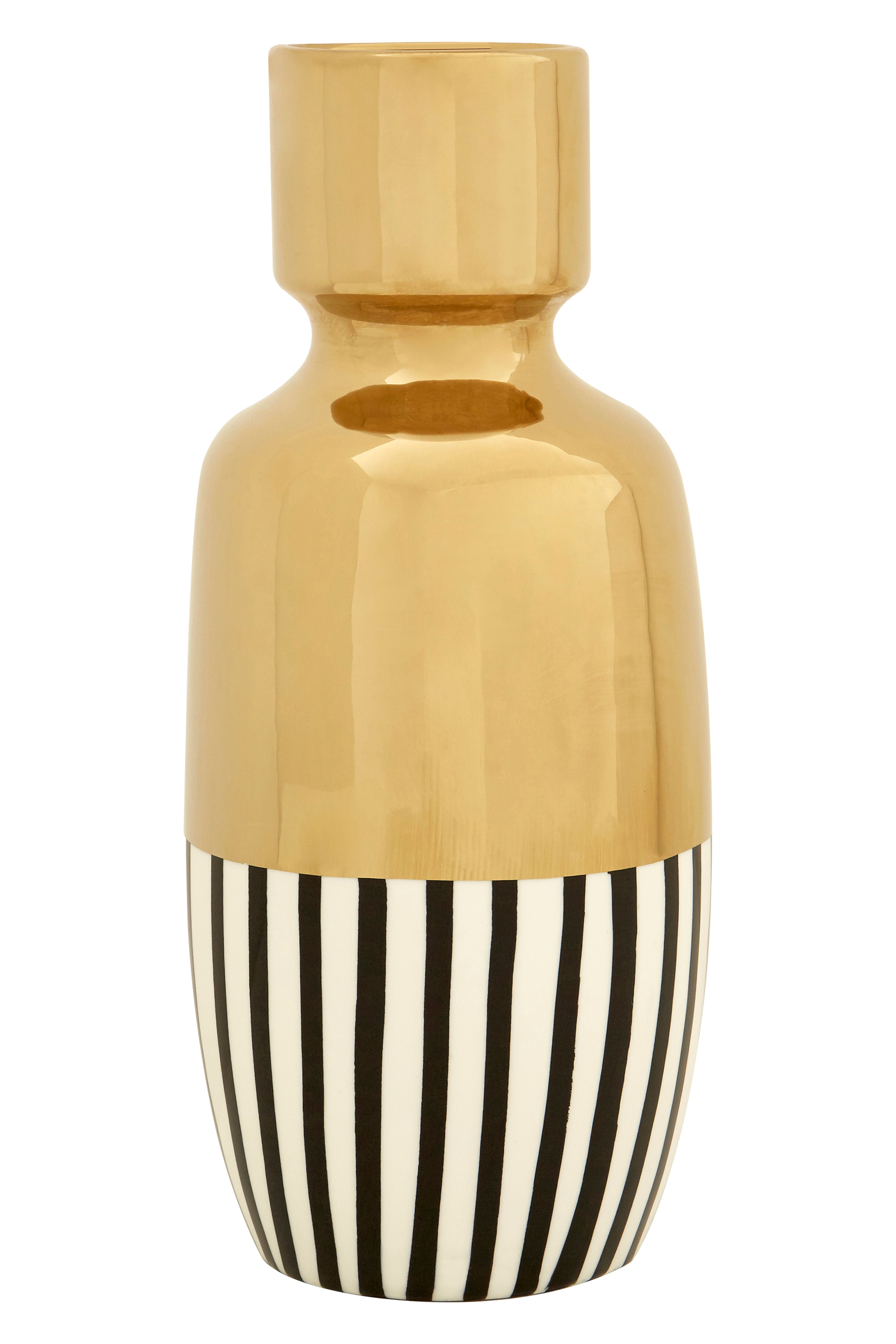 Tall Empress Striped Vase