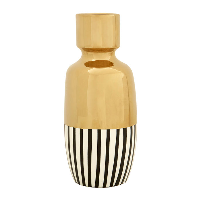 Tall Empress Striped Vase