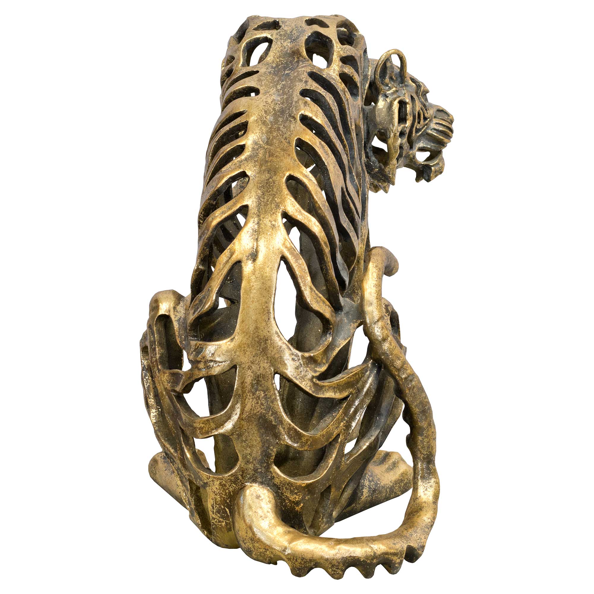 Tigre d’Or – Majestic Gold Statue