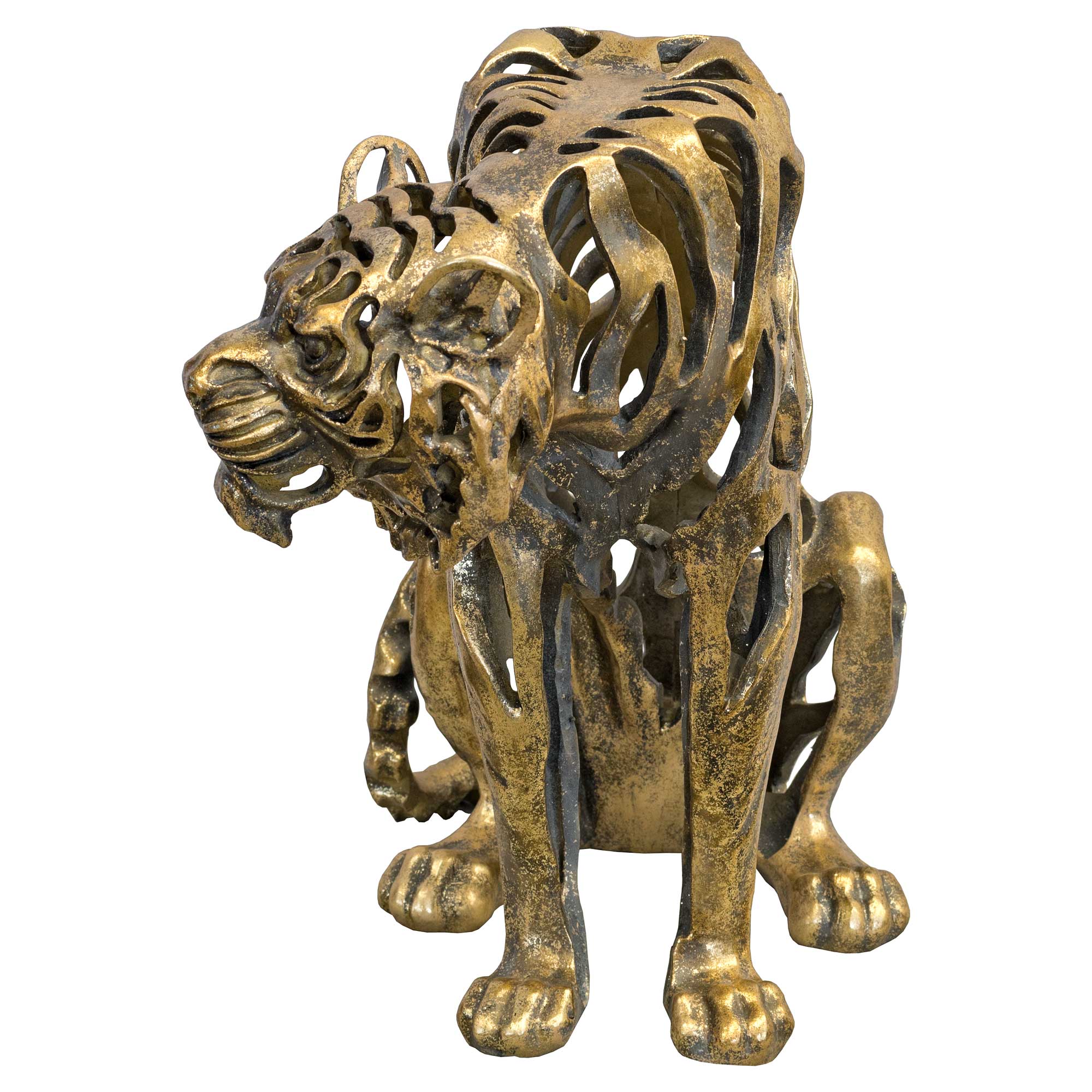 Tigre d’Or – Majestic Gold Statue