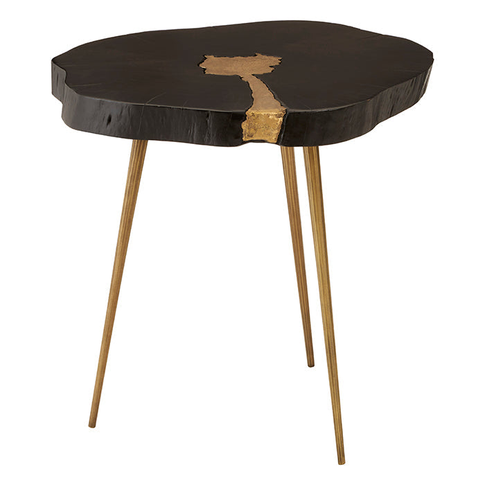 Black Acacia Side Table