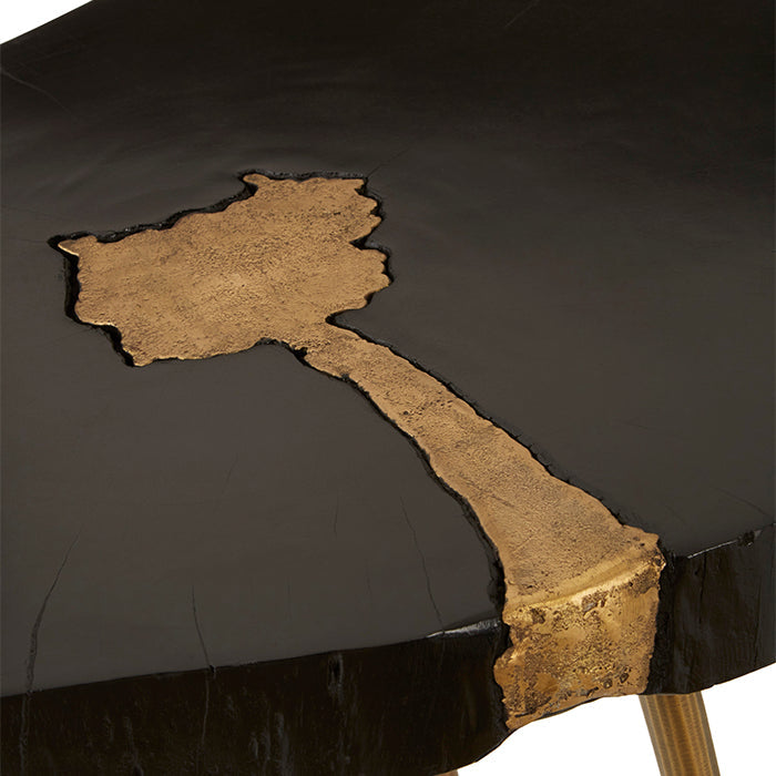 Black Acacia Side Table