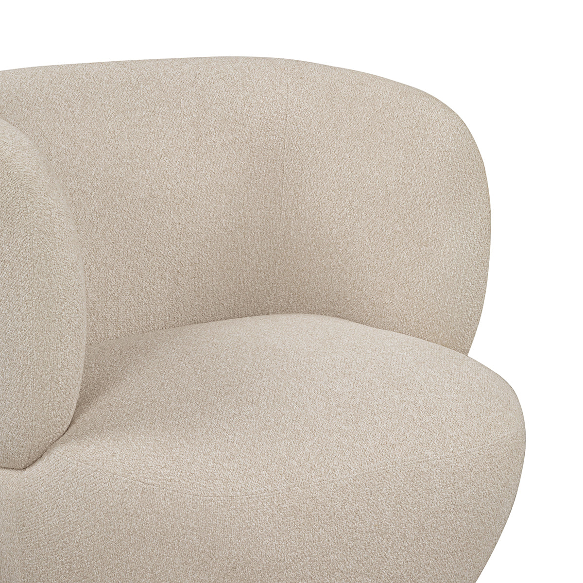 Sorrento Boucle Swivel Armchair