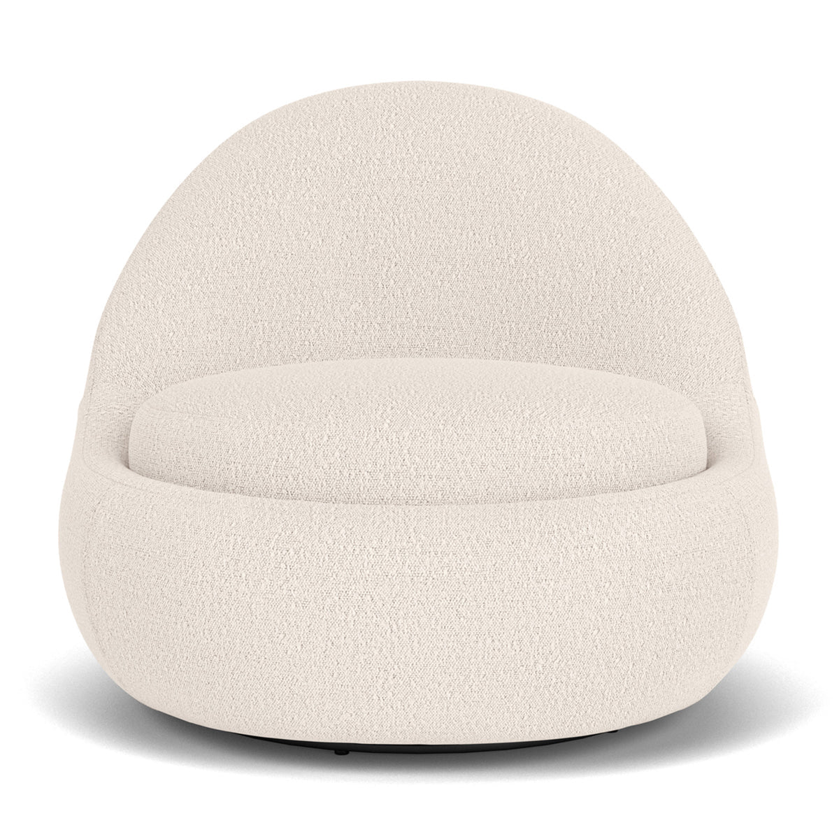 Babette Boucle Swivel Armchair