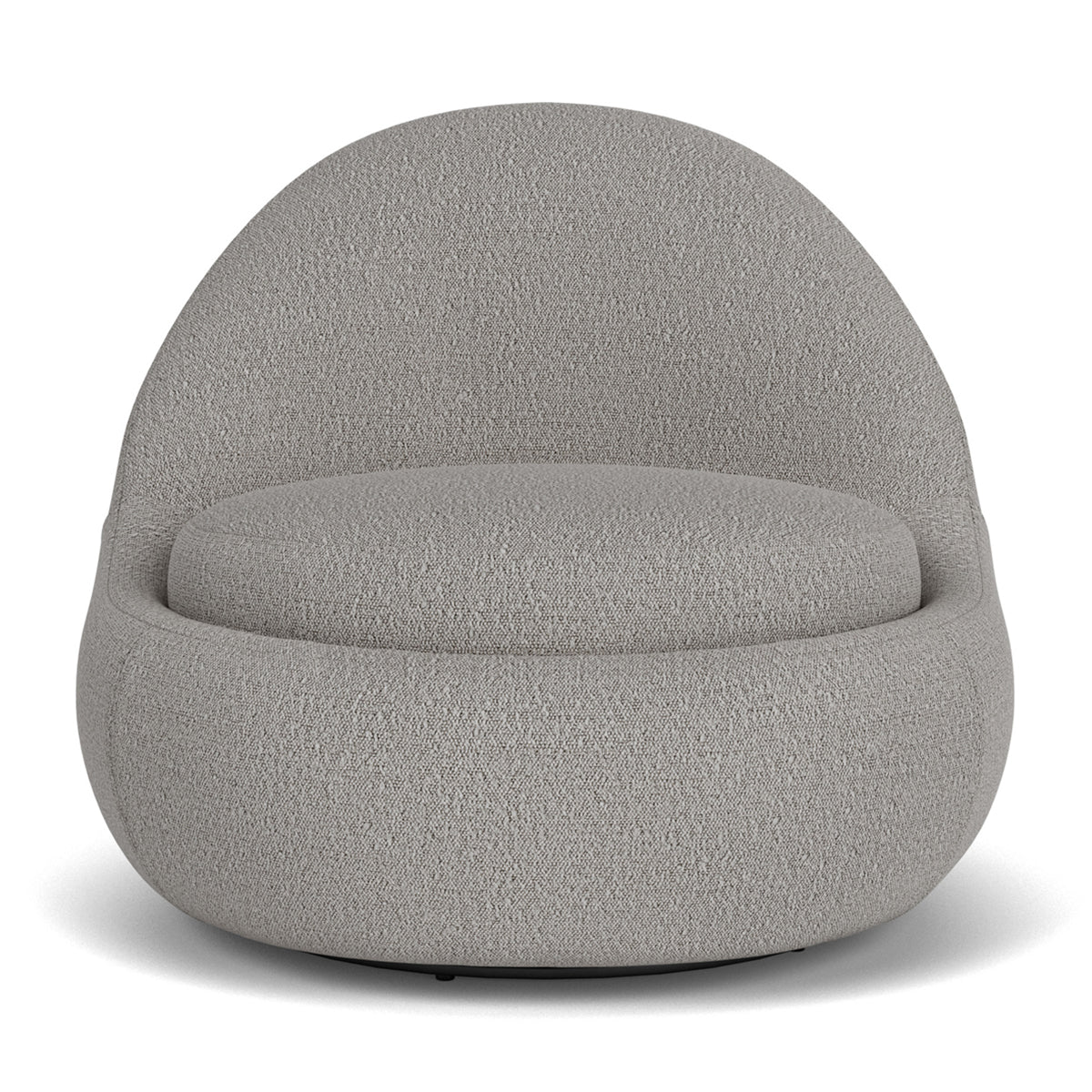 Babette Boucle Swivel Armchair