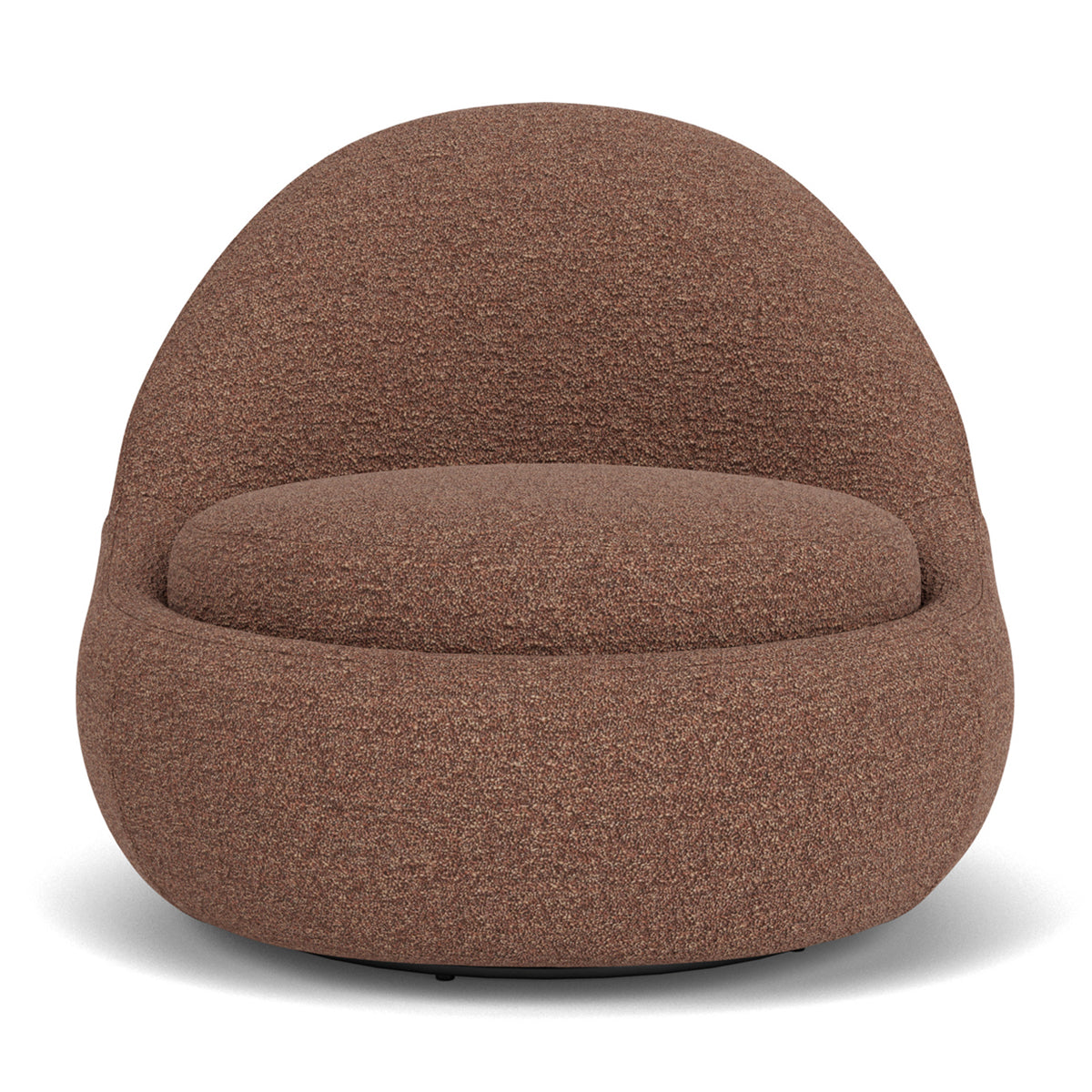 Babette Boucle Swivel Armchair