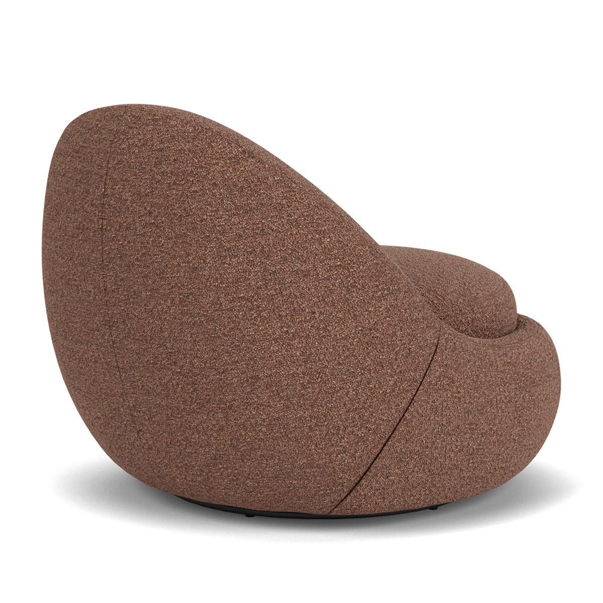 Babette Boucle Swivel Armchair