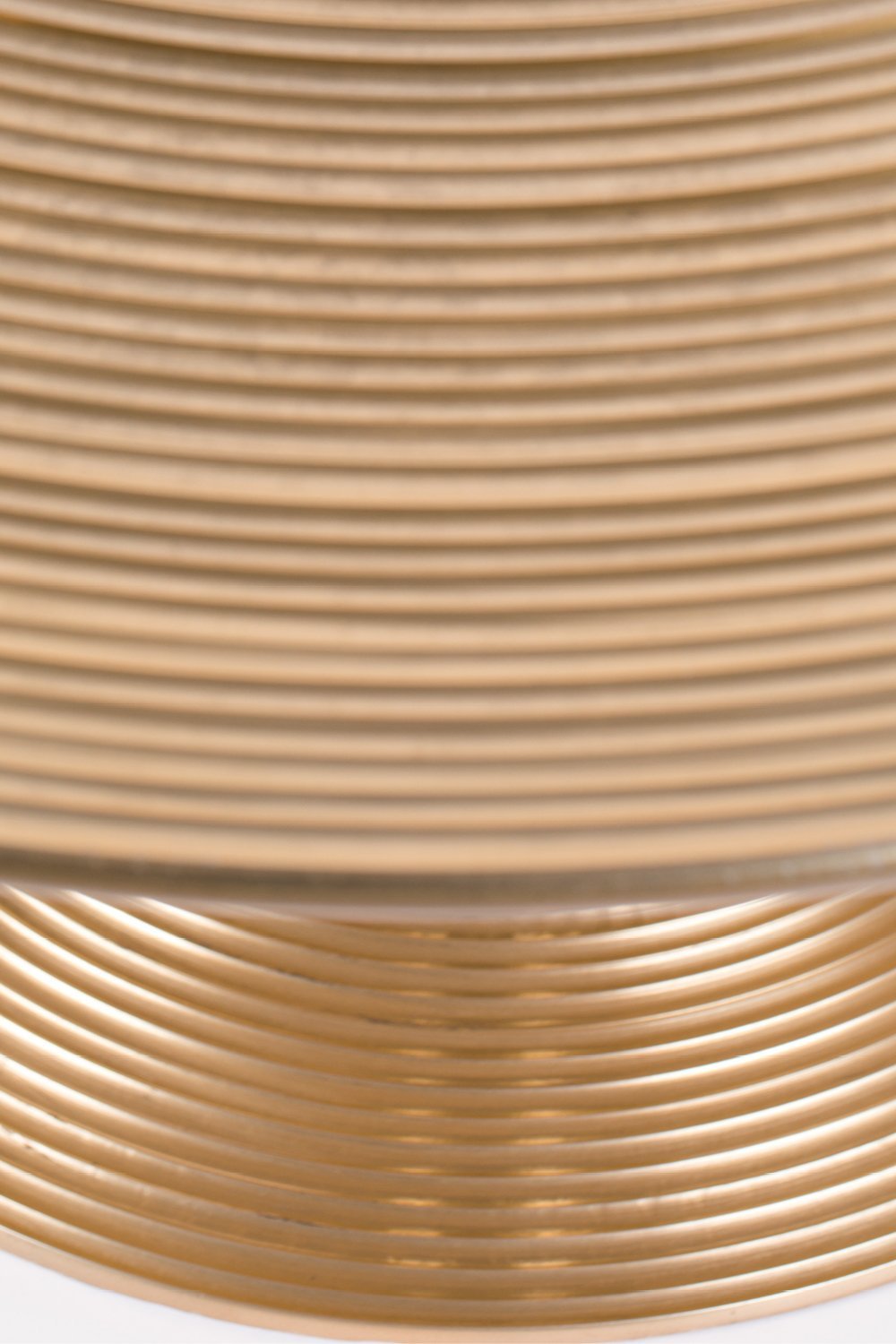 Gold Round Pedestal Coffee Table | Bold Monkey Hypnotising