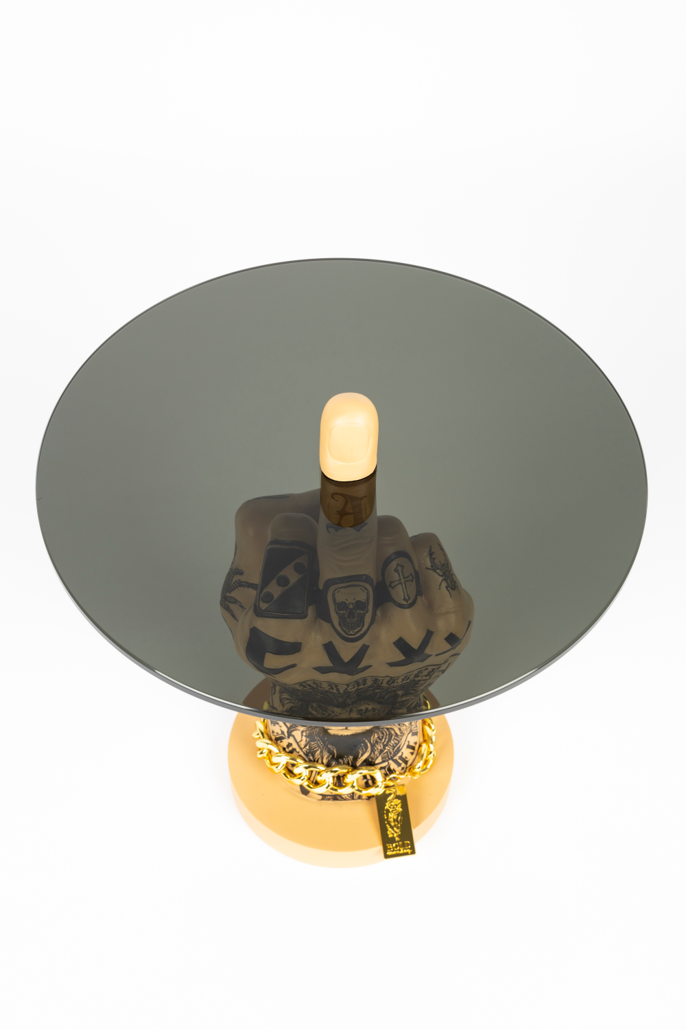 Retro Art Side Table | Bold Monkey Fother Mucker