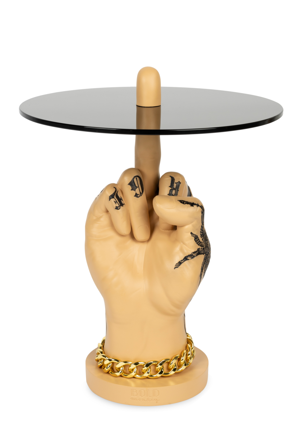 Retro Art Side Table | Bold Monkey Fother Mucker