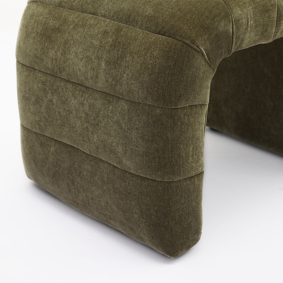 Blake Fabric Low Bench