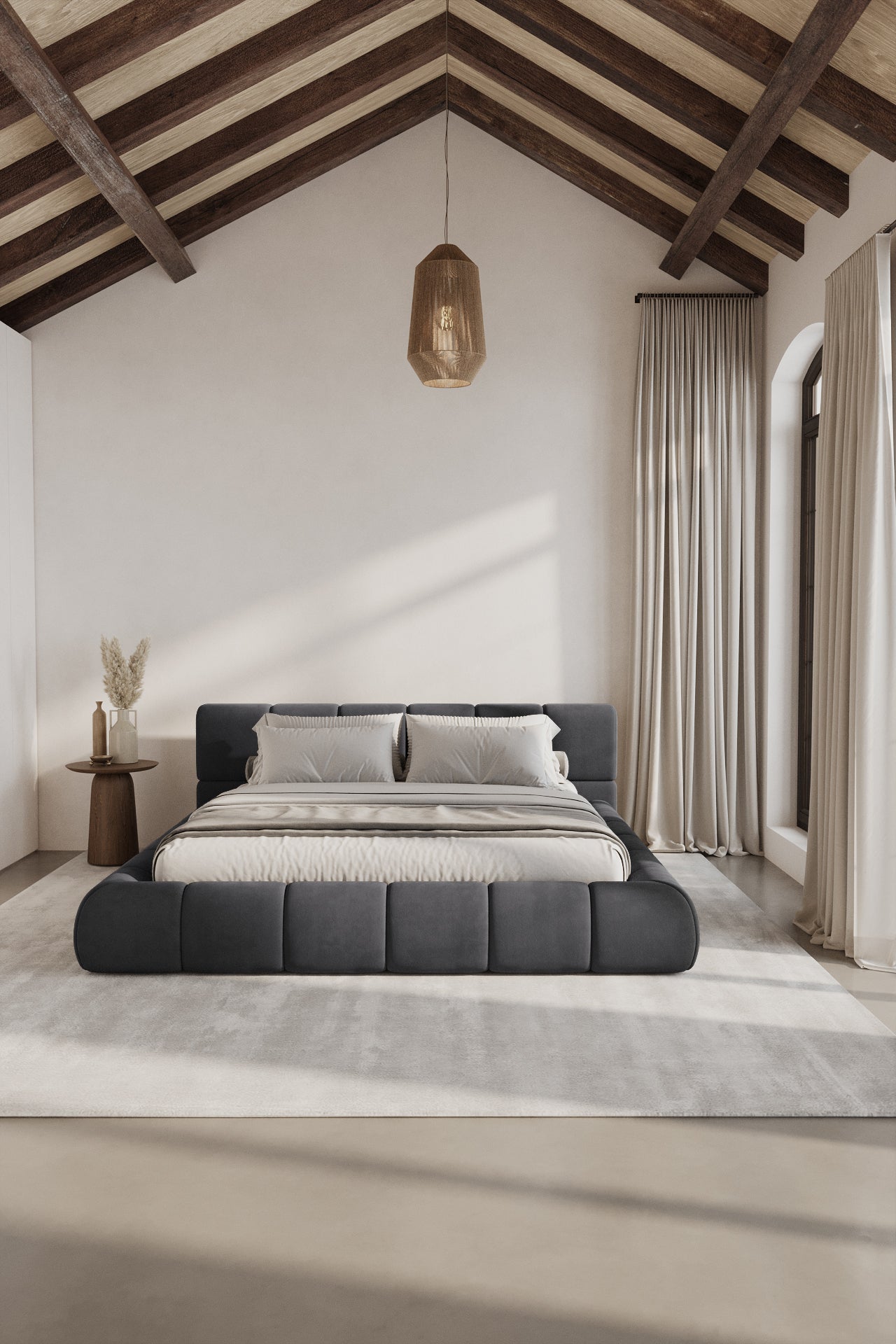 Mirela Upholstered Platform Bed