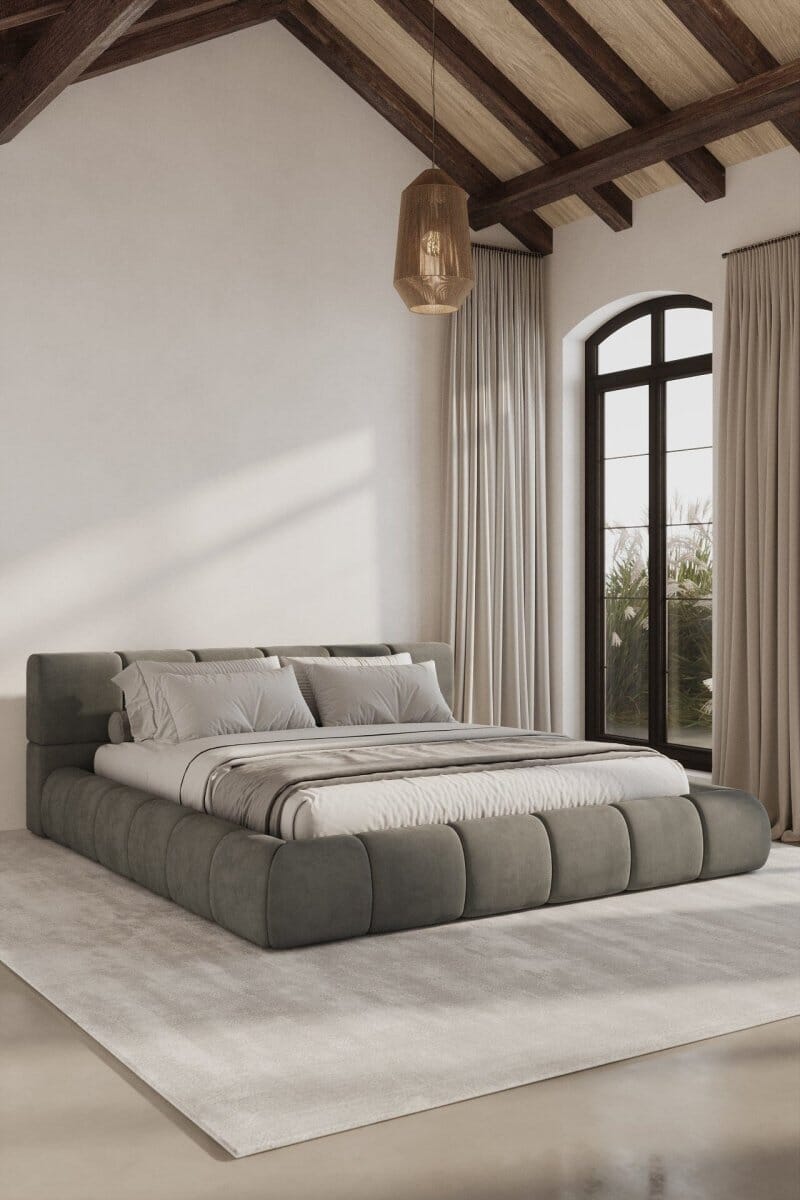 Mirela Upholstered Platform Bed