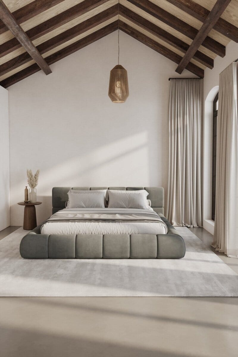 Mirela Upholstered Platform Bed