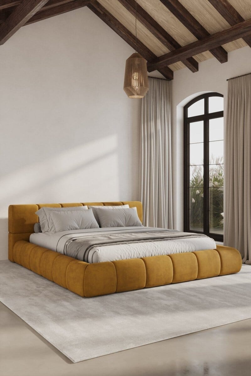 Mirela Upholstered Platform Bed
