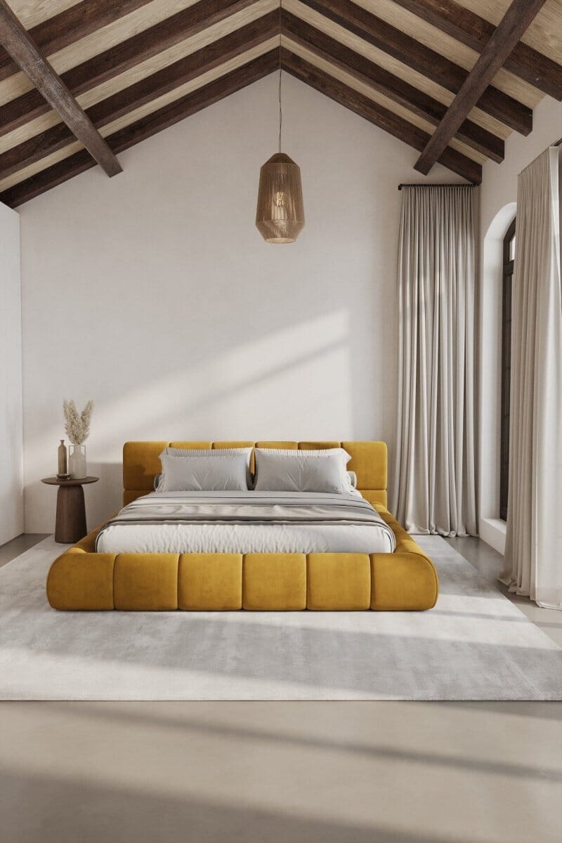 Mirela Upholstered Platform Bed