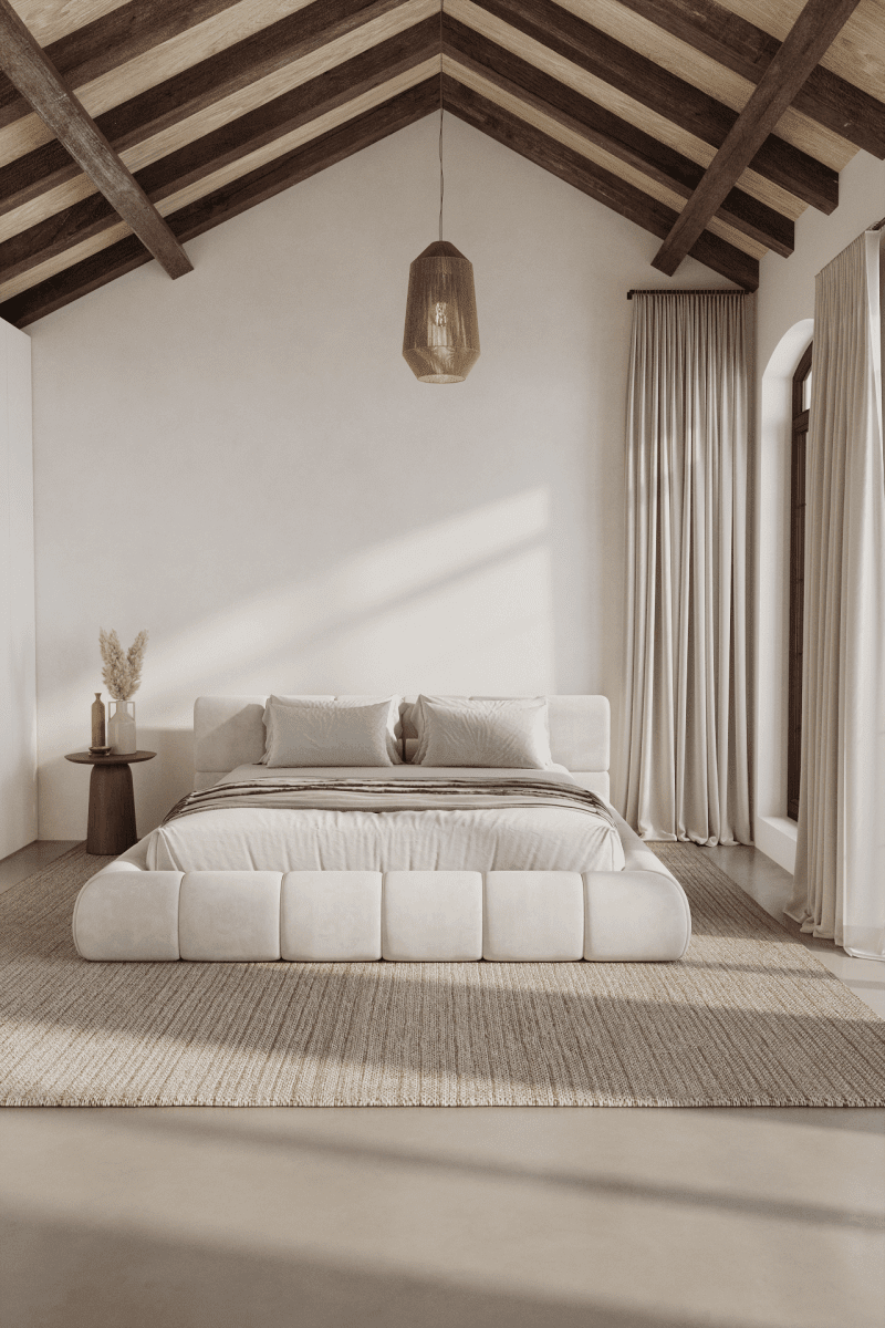 Mirela Upholstered Platform Bed