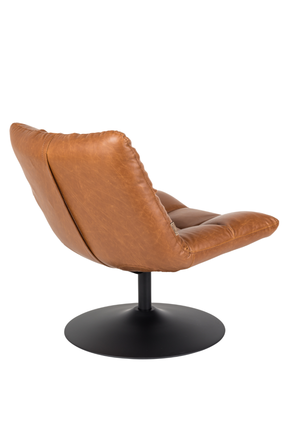 Brown Pedestal Accent Chair | Dutchbone Bar