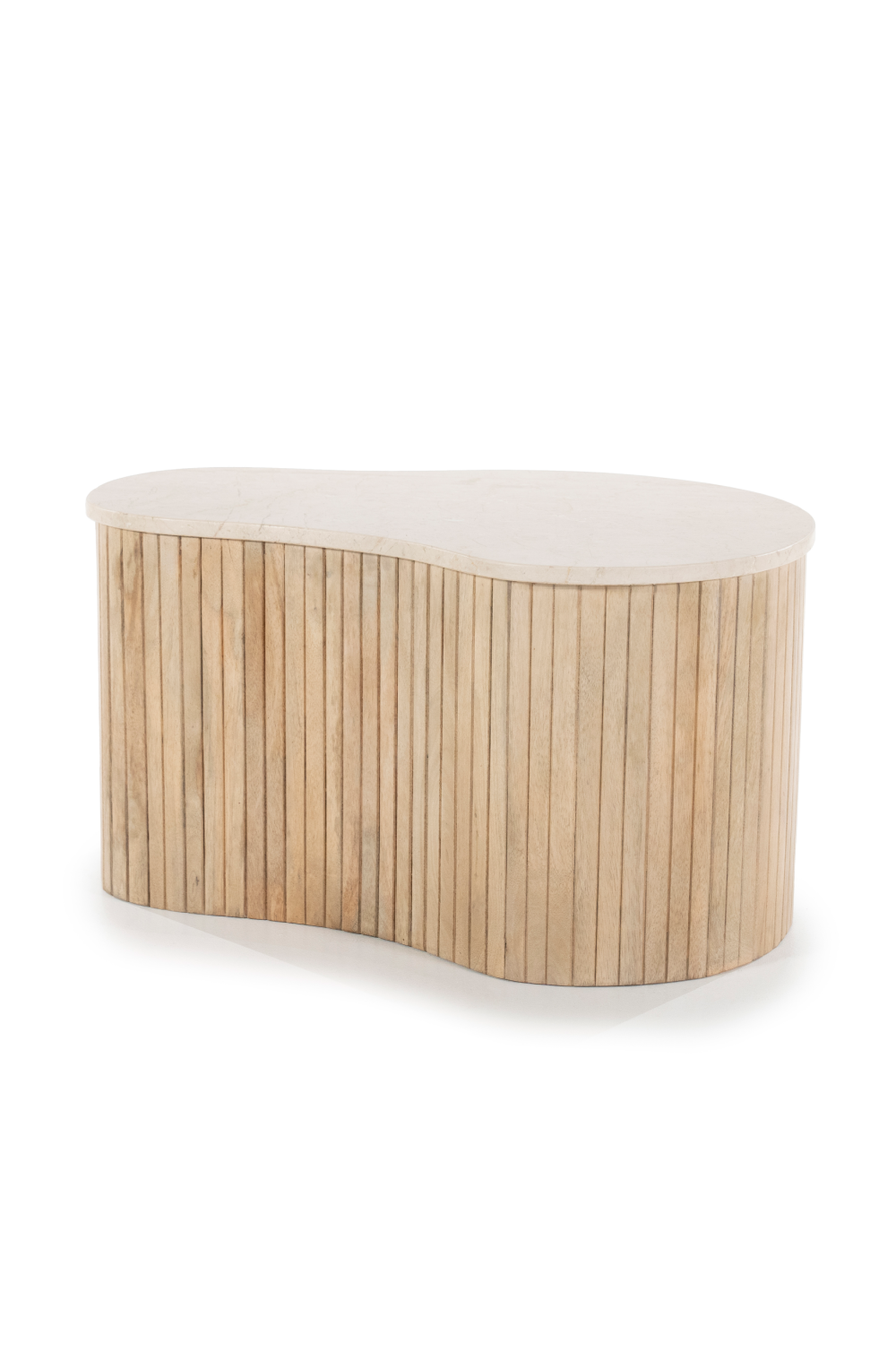 Fluted Mango Coffee Table | Eleonora Kira