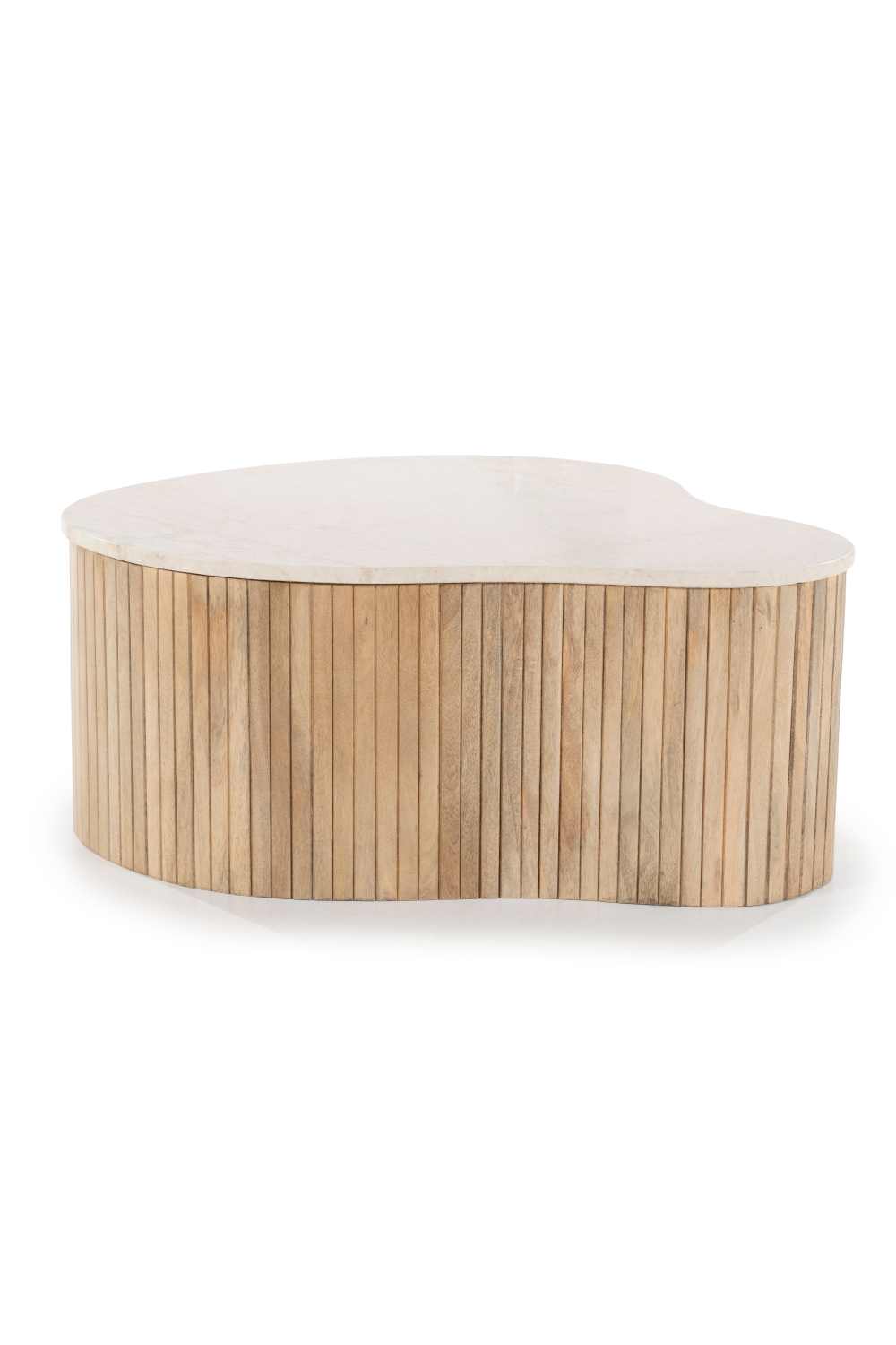 Fluted Mango Coffee Table | Eleonora Kira