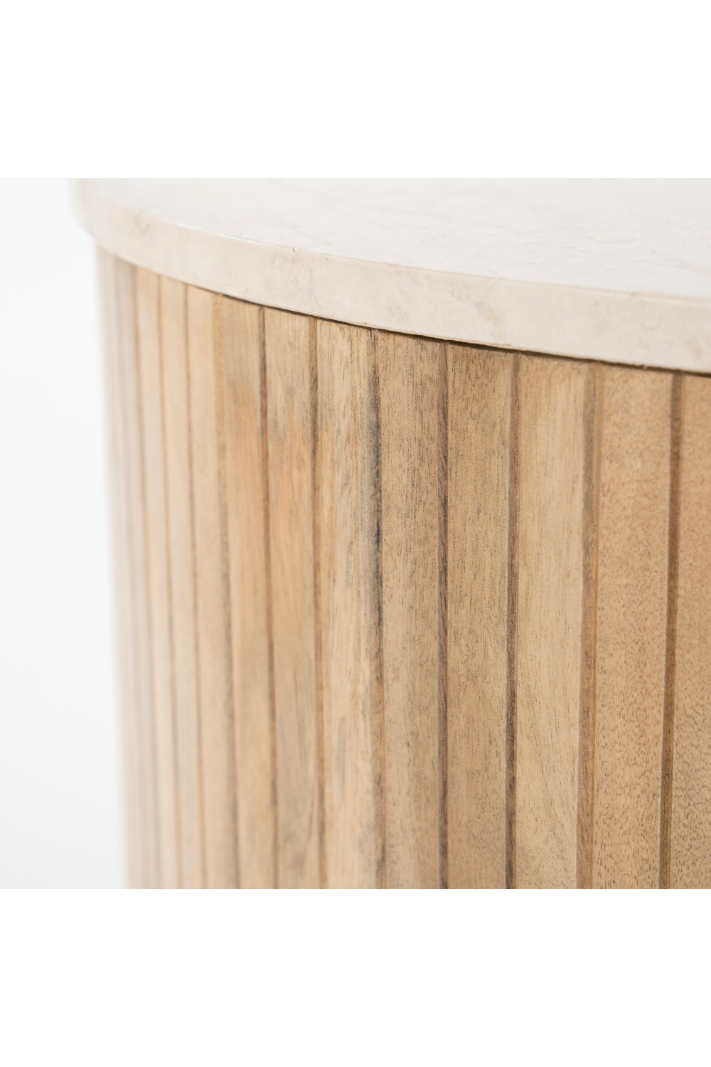 Fluted Mango Coffee Table | Eleonora Kira