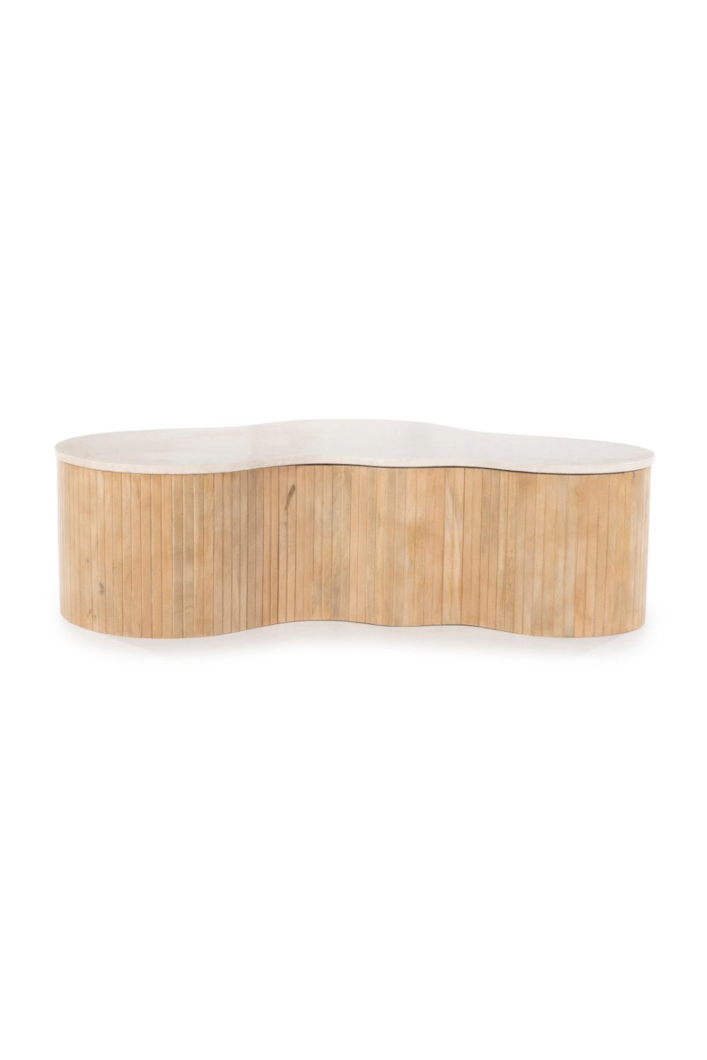 Fluted Mango Coffee Table | Eleonora Kira
