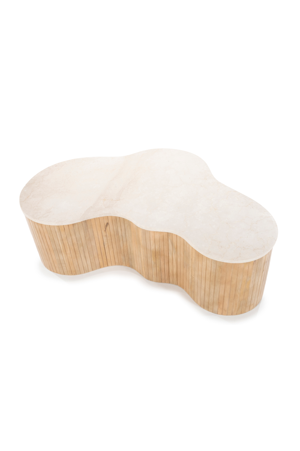 Fluted Mango Coffee Table | Eleonora Kira