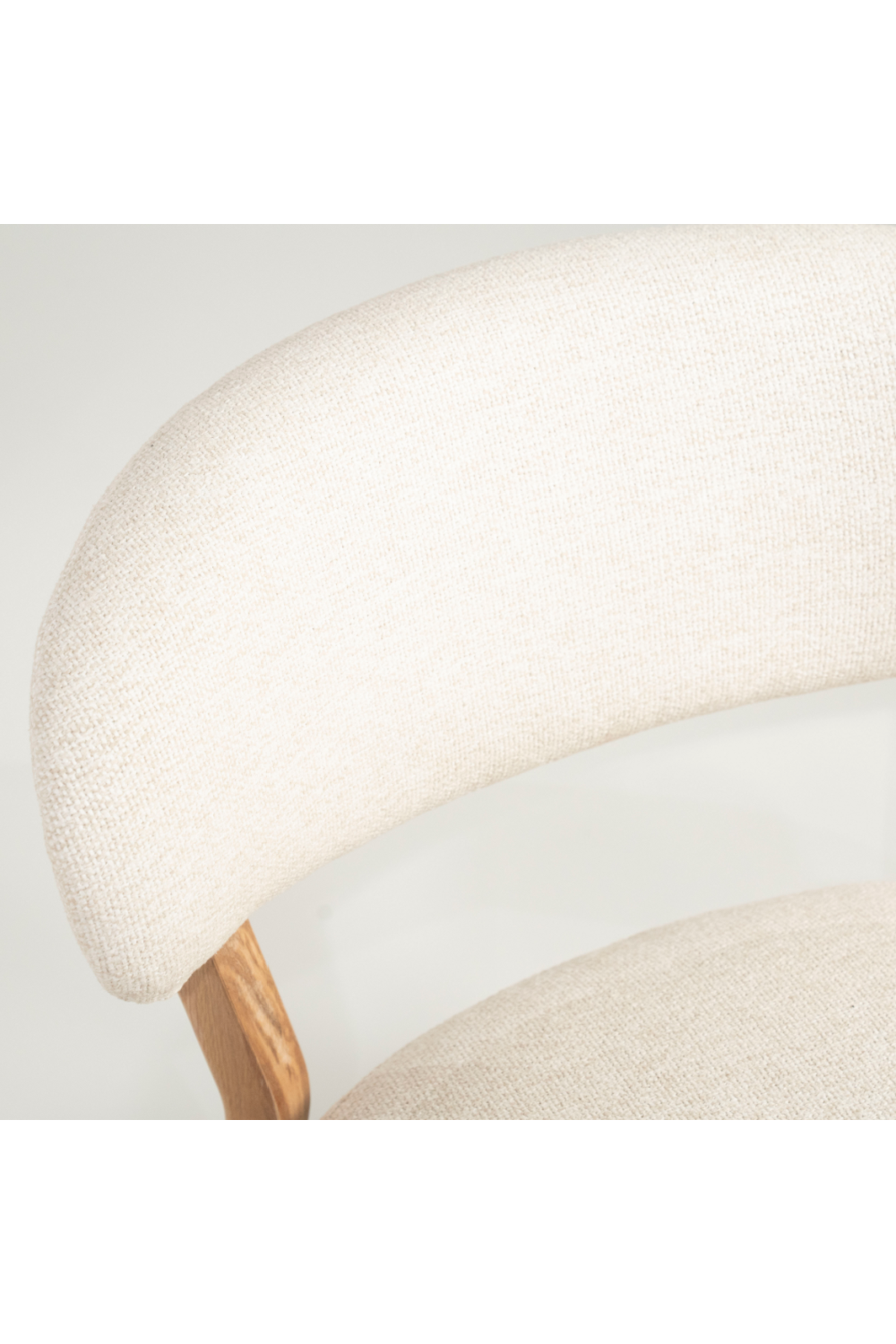 Oak Framed Accent Chair | Eleonora Mikky