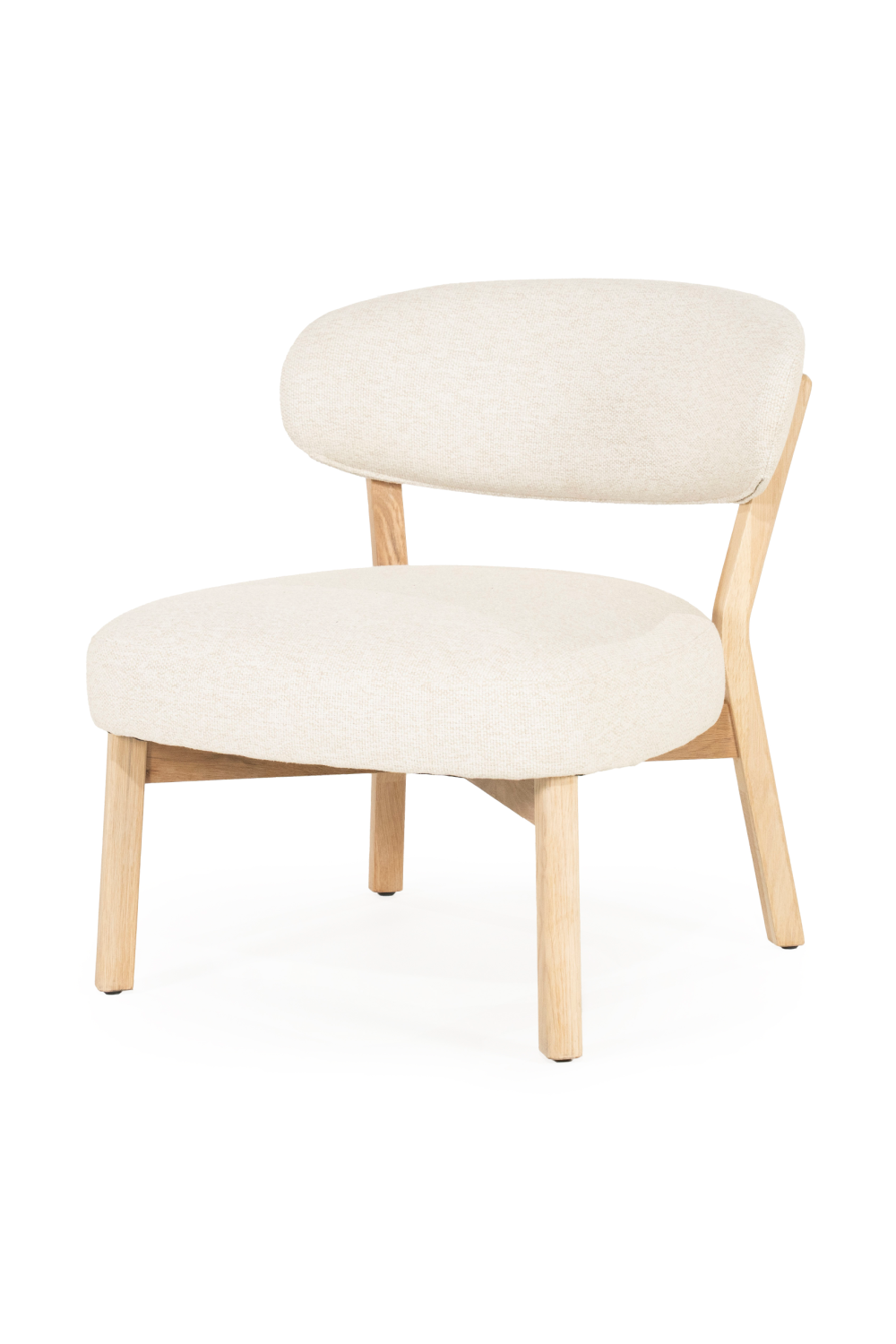Oak Framed Accent Chair | Eleonora Mikky