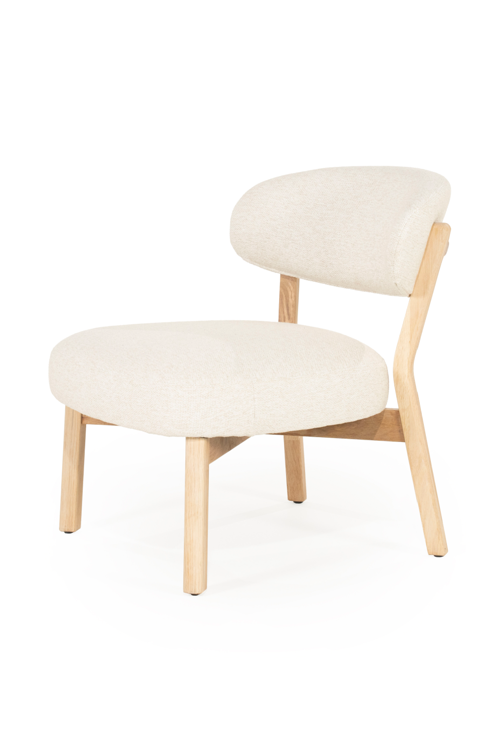 Oak Framed Accent Chair | Eleonora Mikky