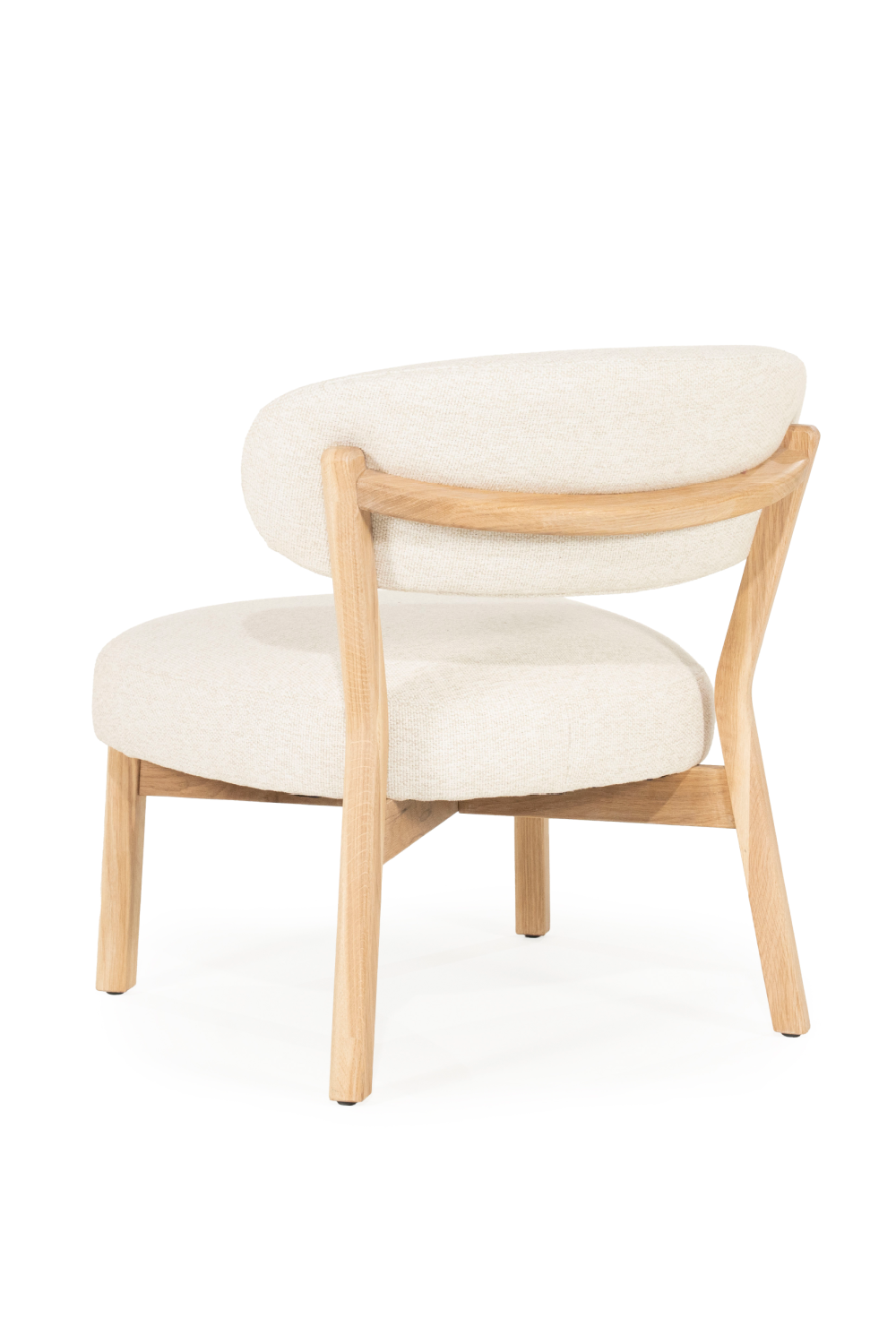 Oak Framed Accent Chair | Eleonora Mikky