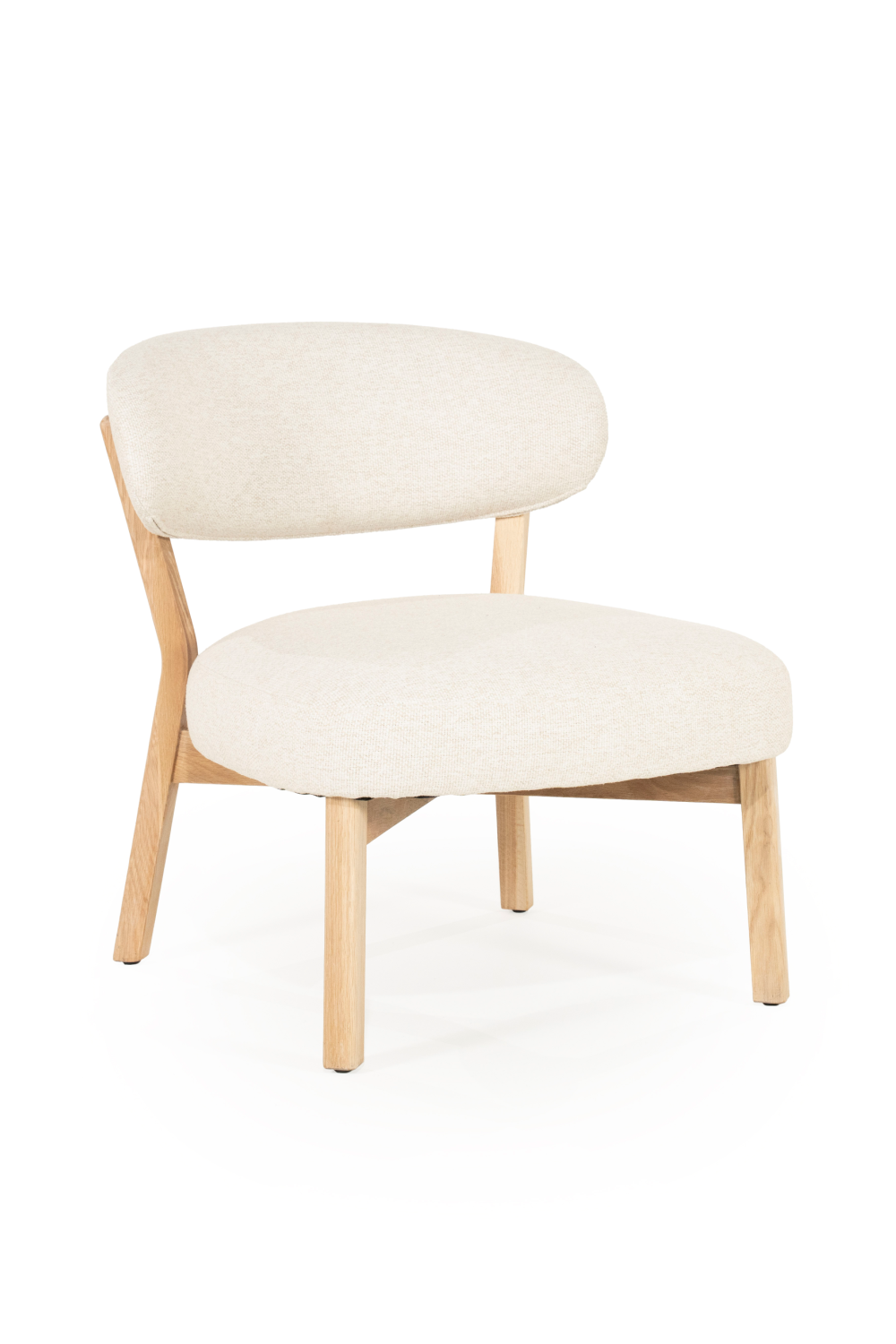 Oak Framed Accent Chair | Eleonora Mikky