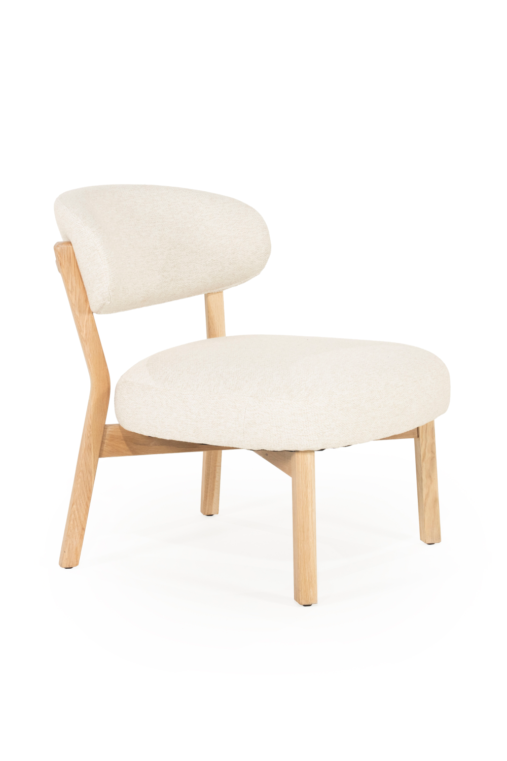Oak Framed Accent Chair | Eleonora Mikky