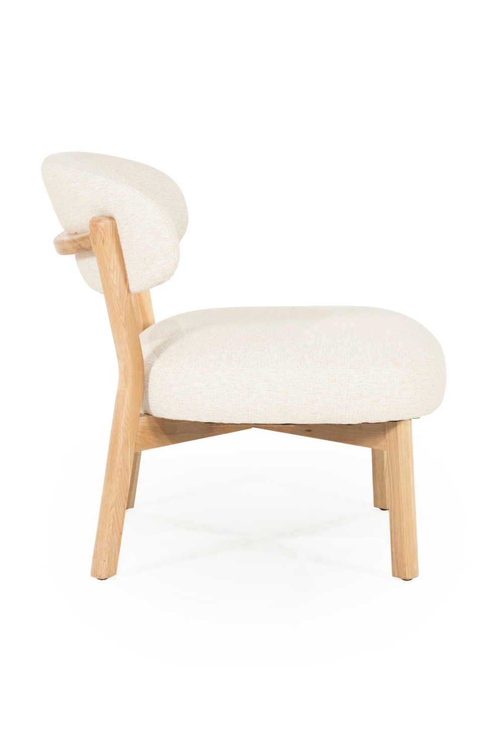 Oak Framed Accent Chair | Eleonora Mikky