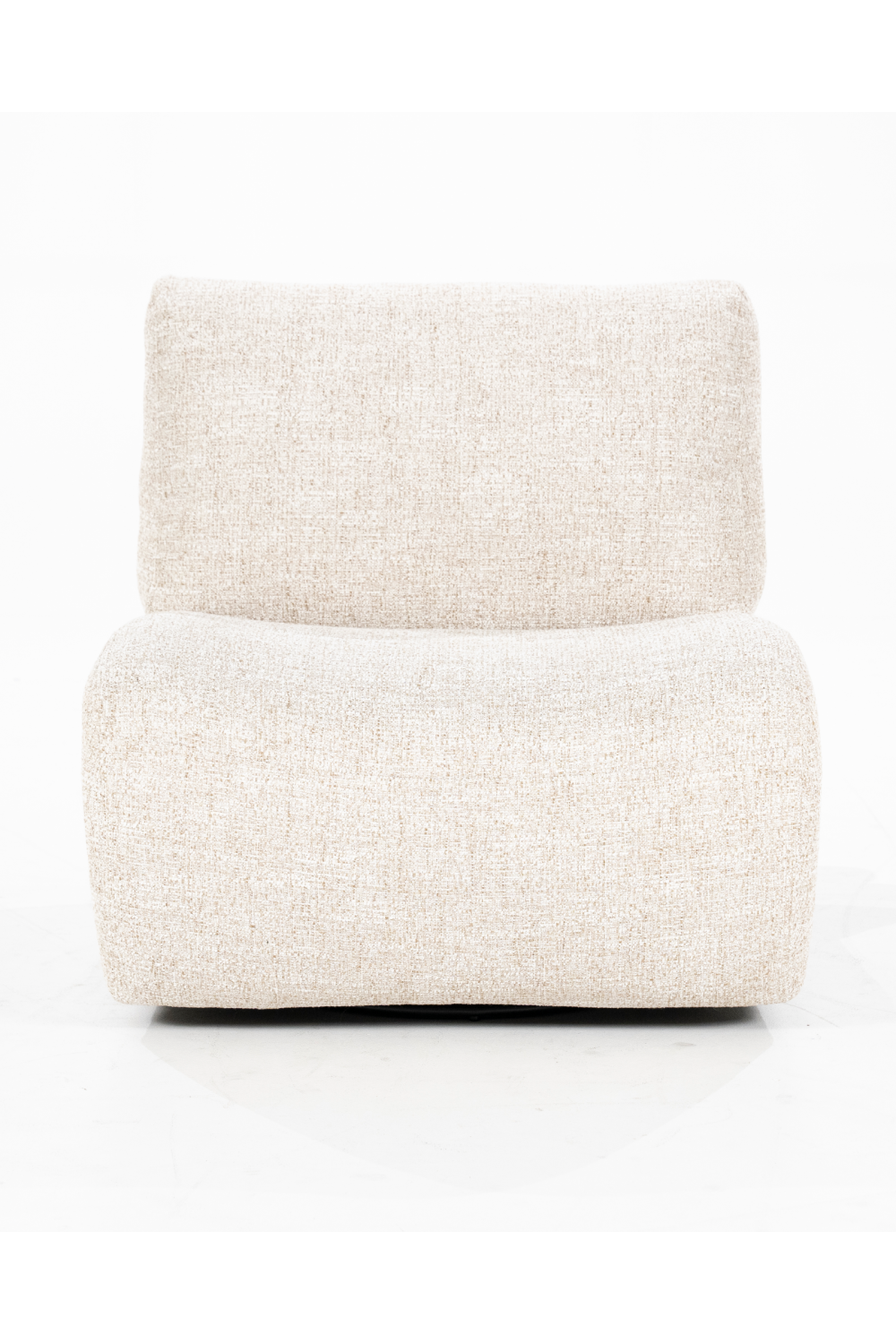 Fabric Upholstered Swivel Lounge Chair | Eleonora Lucia