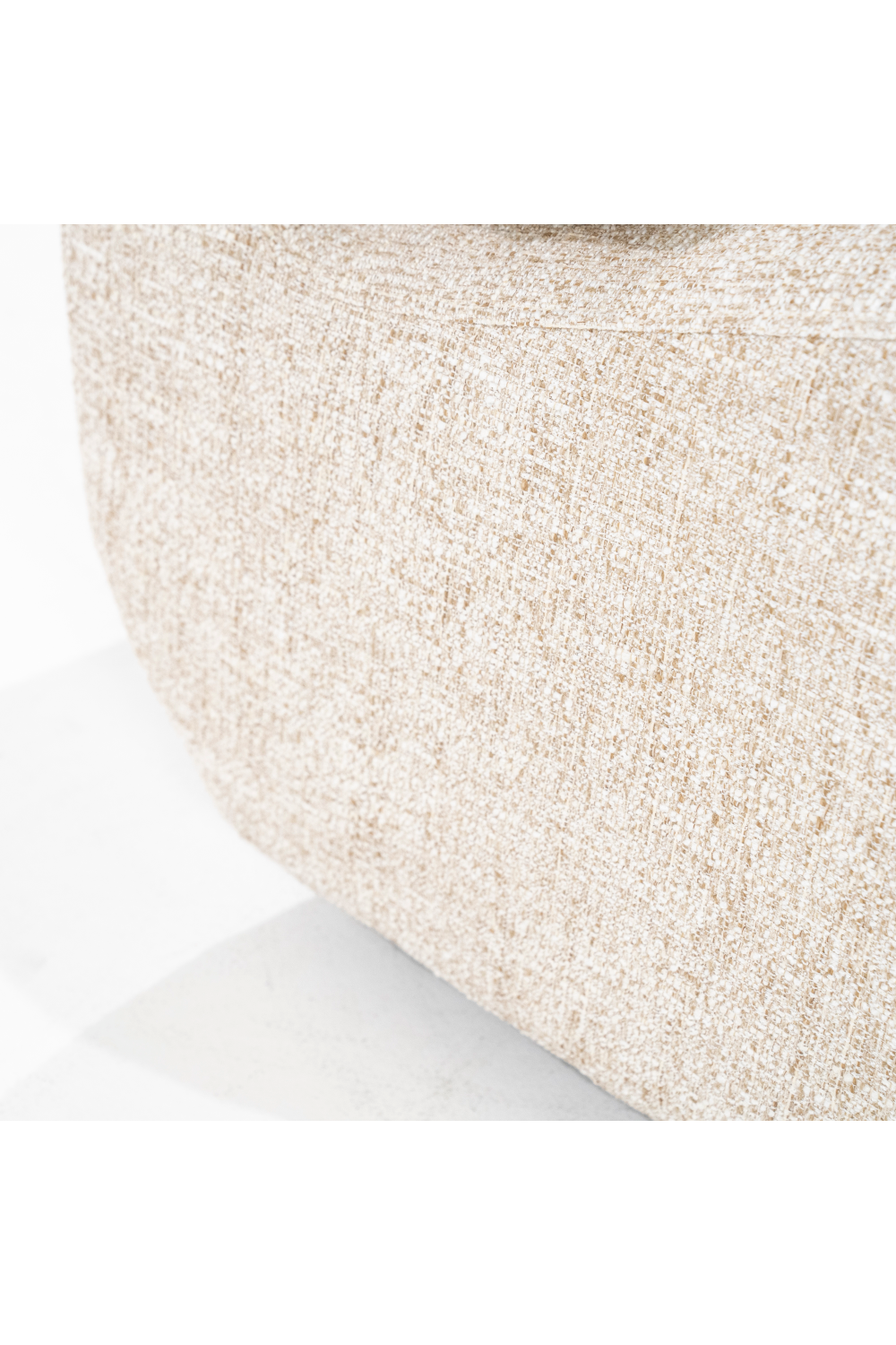 Fabric Upholstered Swivel Lounge Chair | Eleonora Lucia