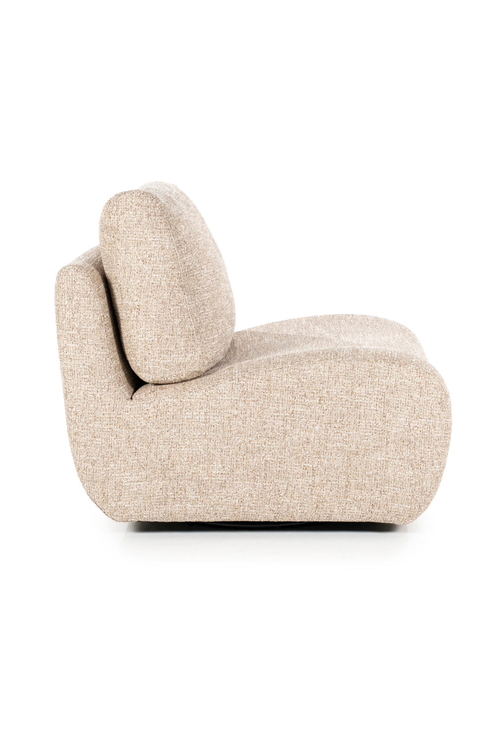 Fabric Upholstered Swivel Lounge Chair | Eleonora Lucia