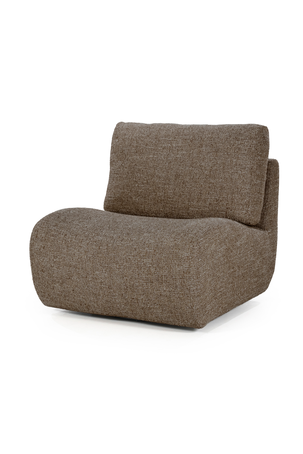 Fabric Upholstered Swivel Lounge Chair | Eleonora Lucia