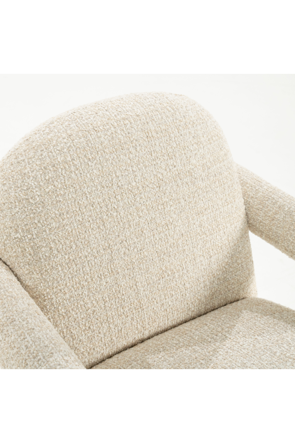 Upholstered Chunky Lounge Armchair | Eleonora Monica
