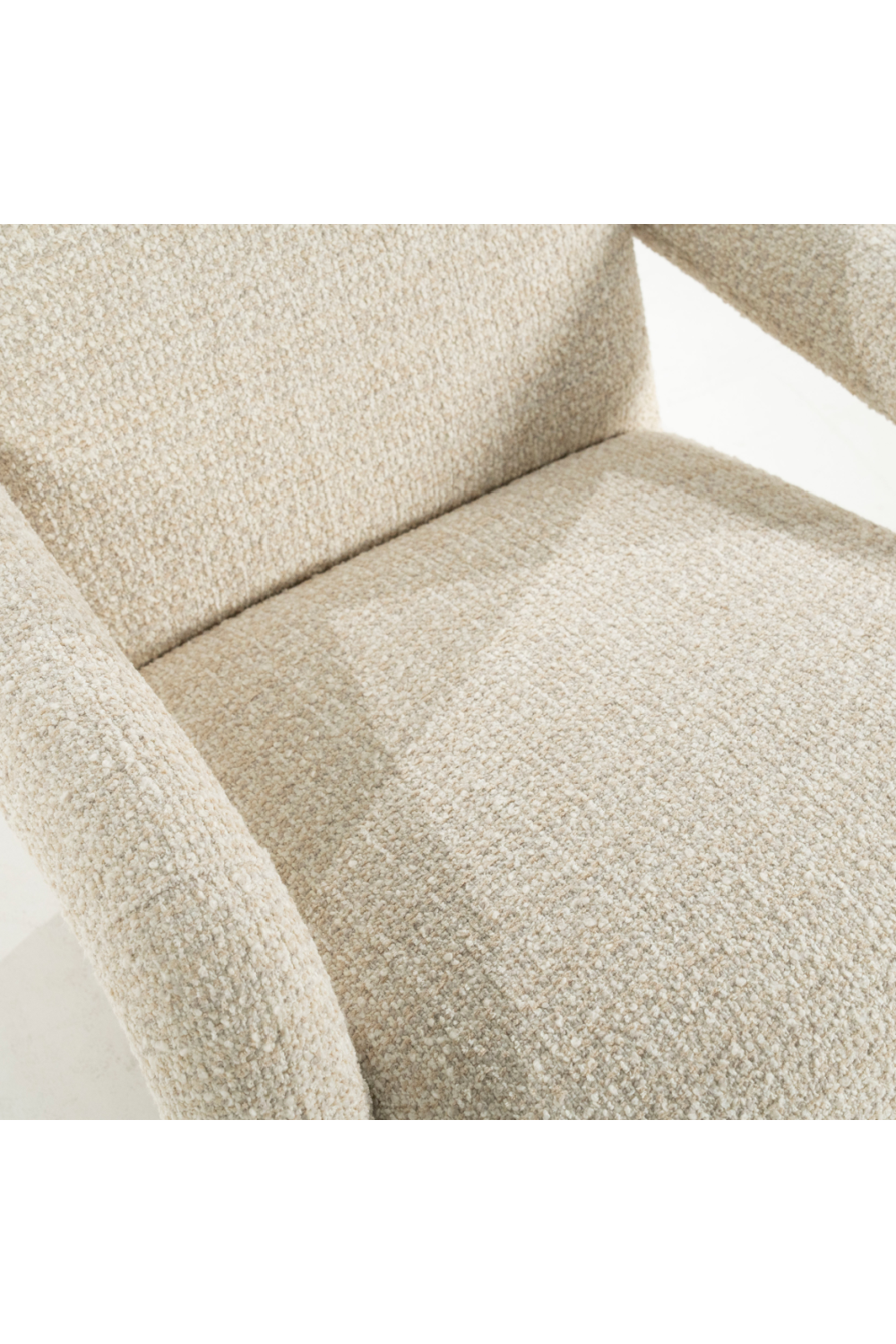 Upholstered Chunky Lounge Armchair | Eleonora Monica