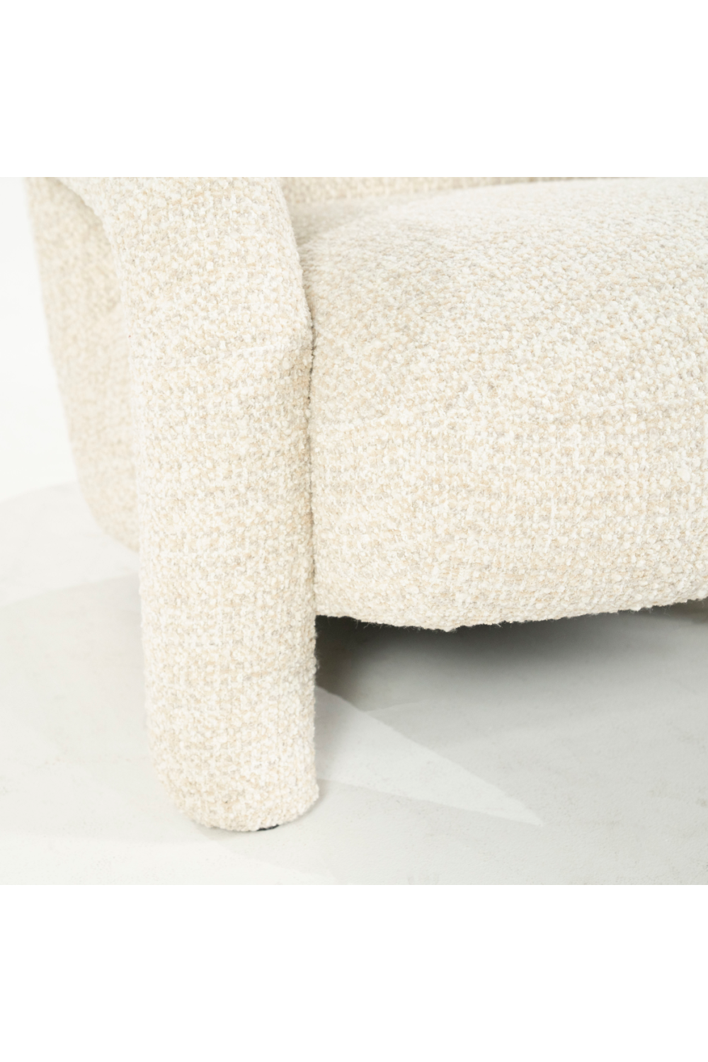 Upholstered Chunky Lounge Armchair | Eleonora Monica