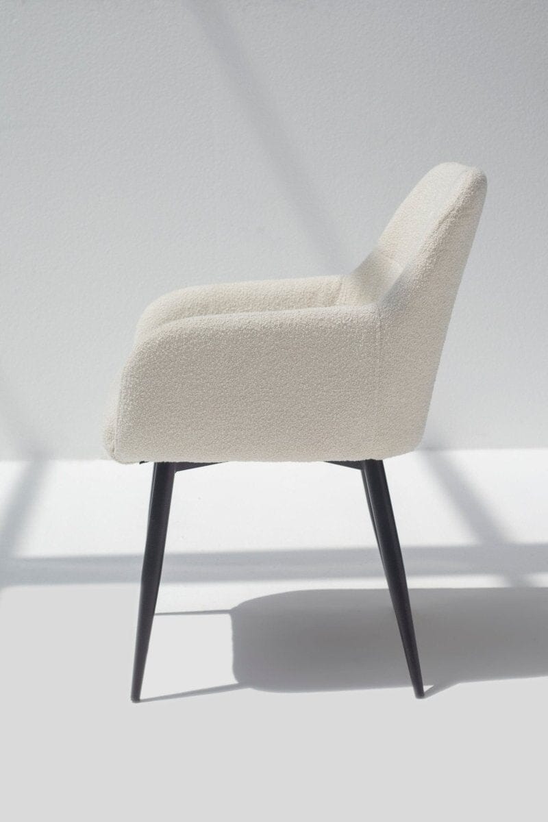 Bruna Boucle Dining Chair