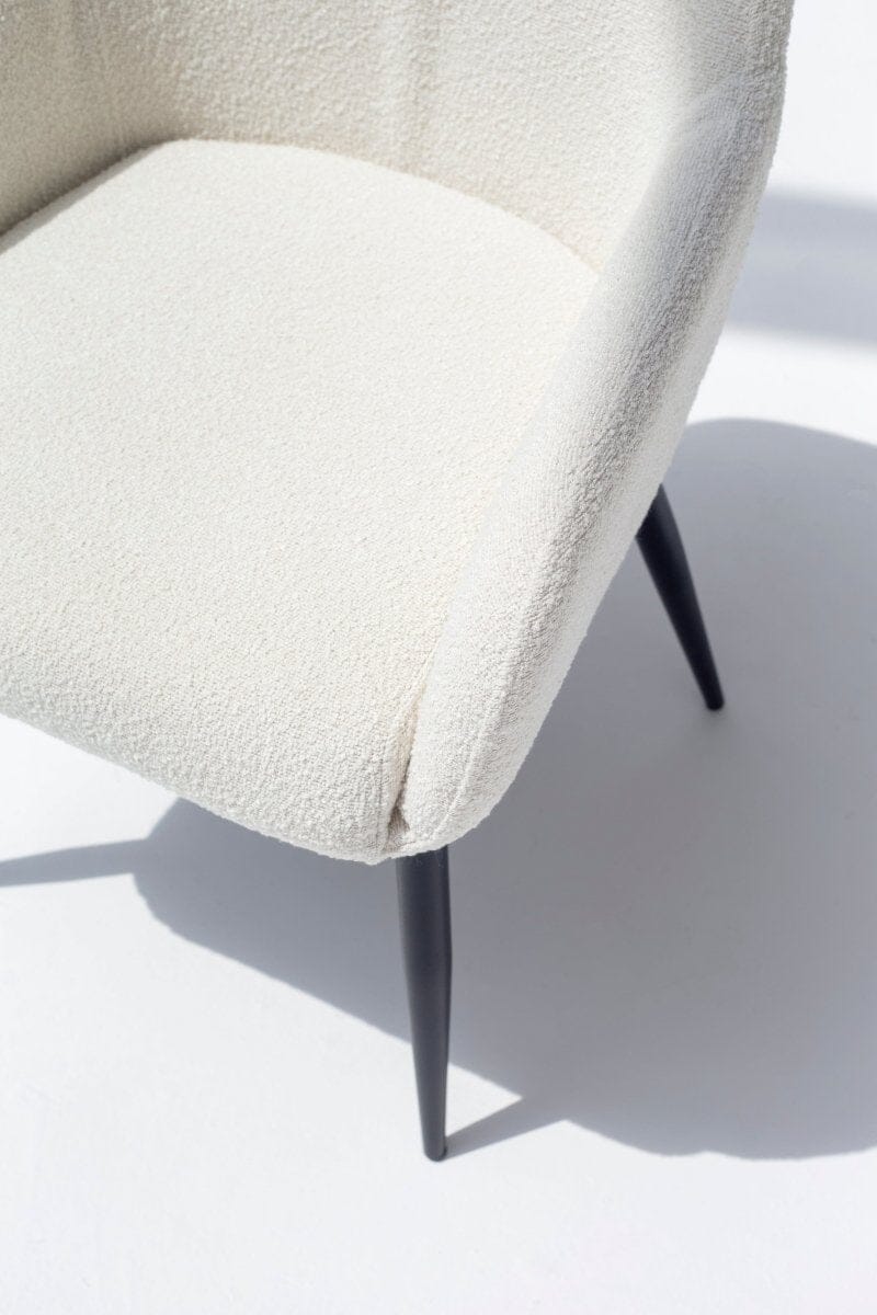 Bruna Boucle Dining Chair