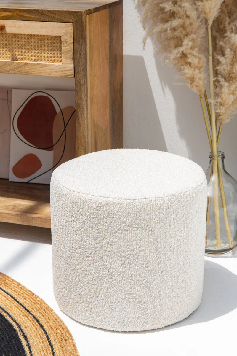 Mira Round Pouf