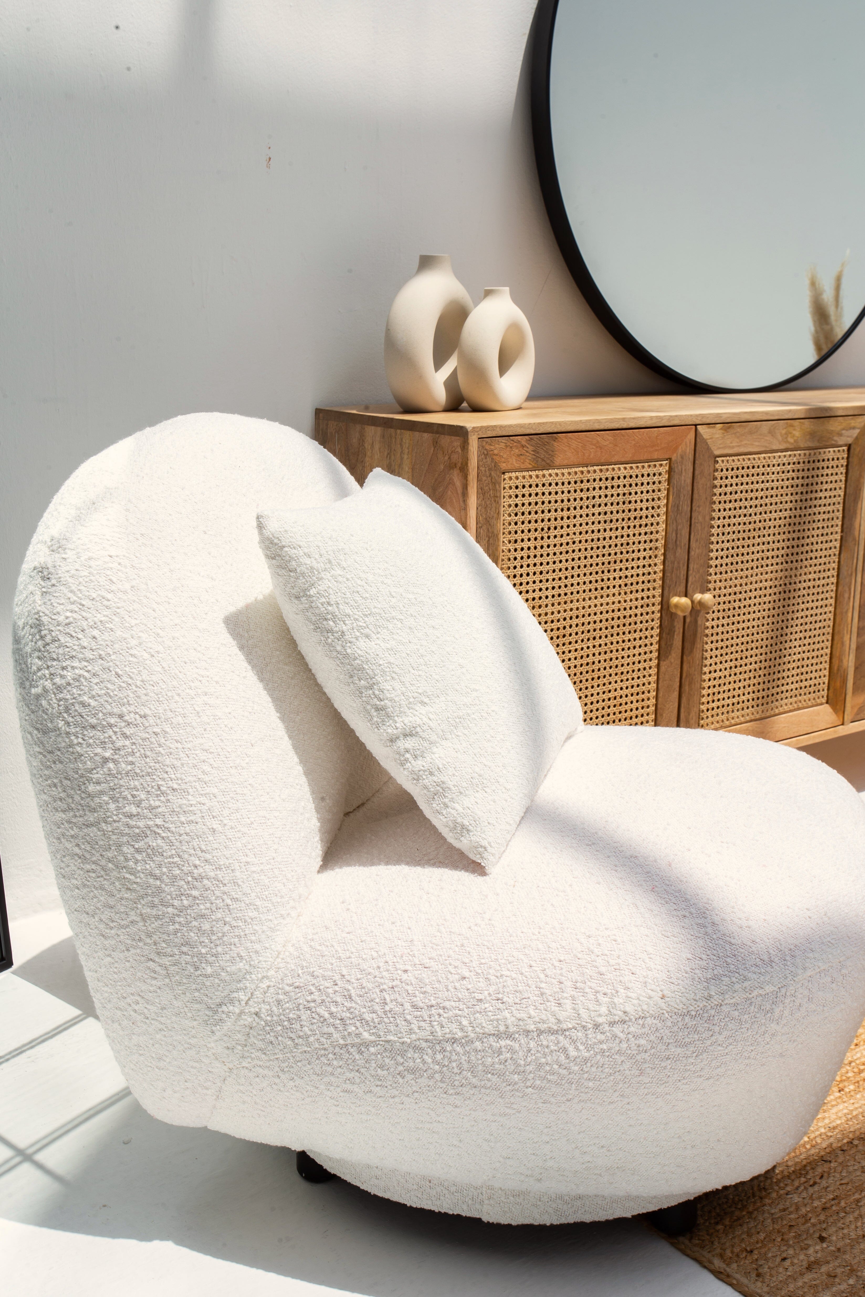 Cloud Boucle Lounge Sofa Chair