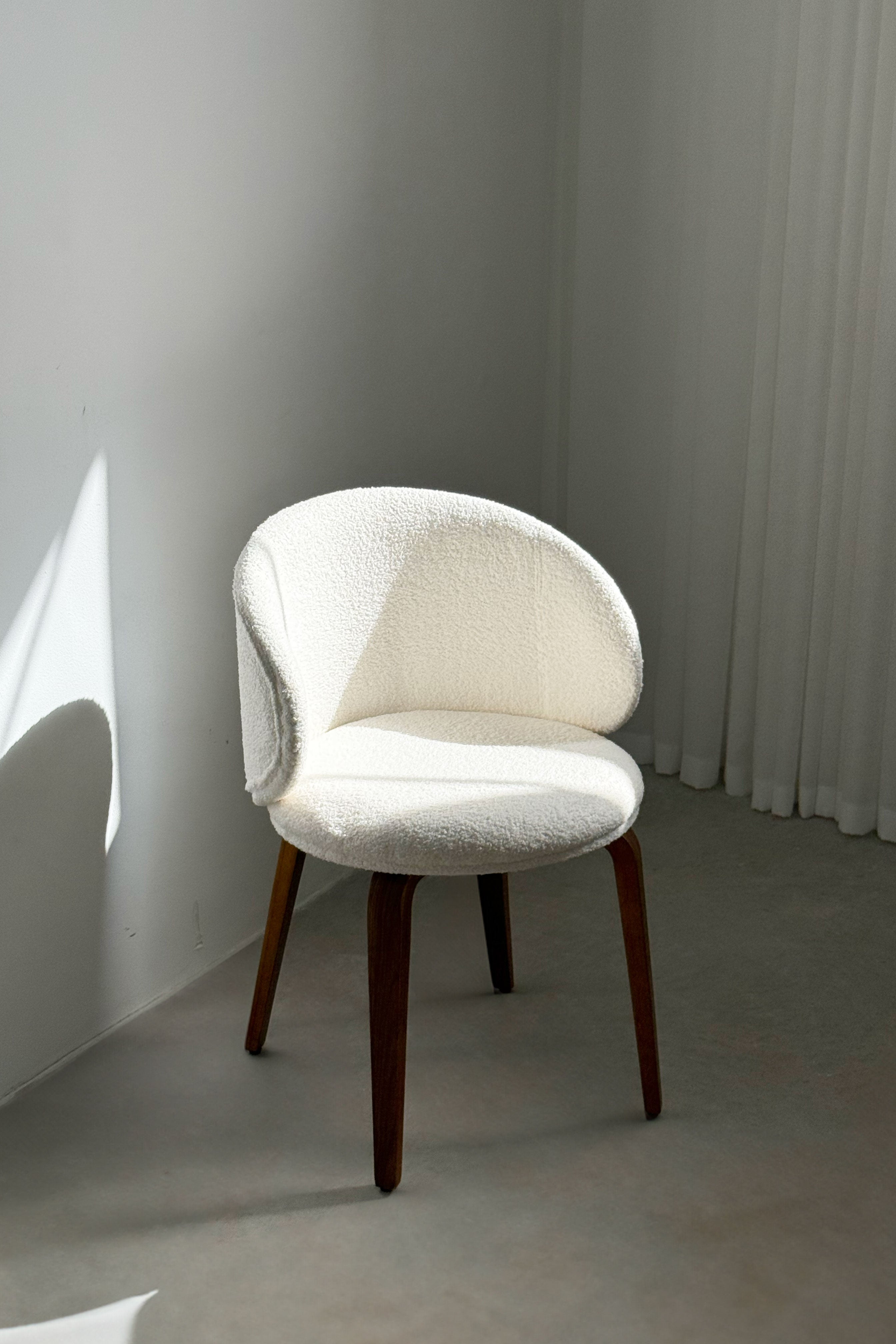 Nisa Boucle Dining Chair