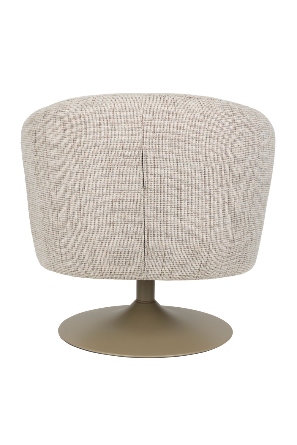 Central Leg Brown Lounge Chair | DF Renate